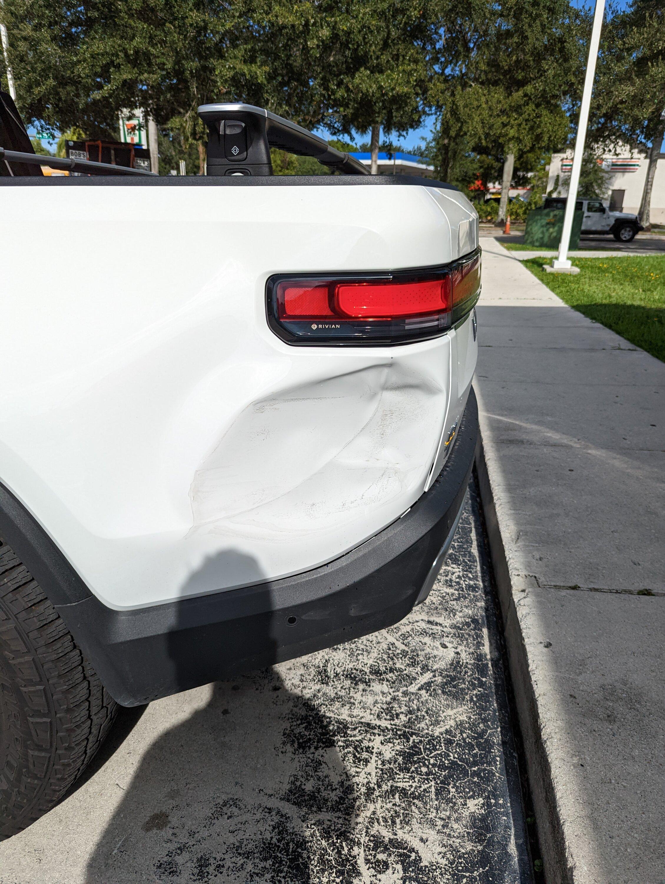 Rivian R1T R1S Has anyone else had to get body work done? PXL_20220906_203536355
