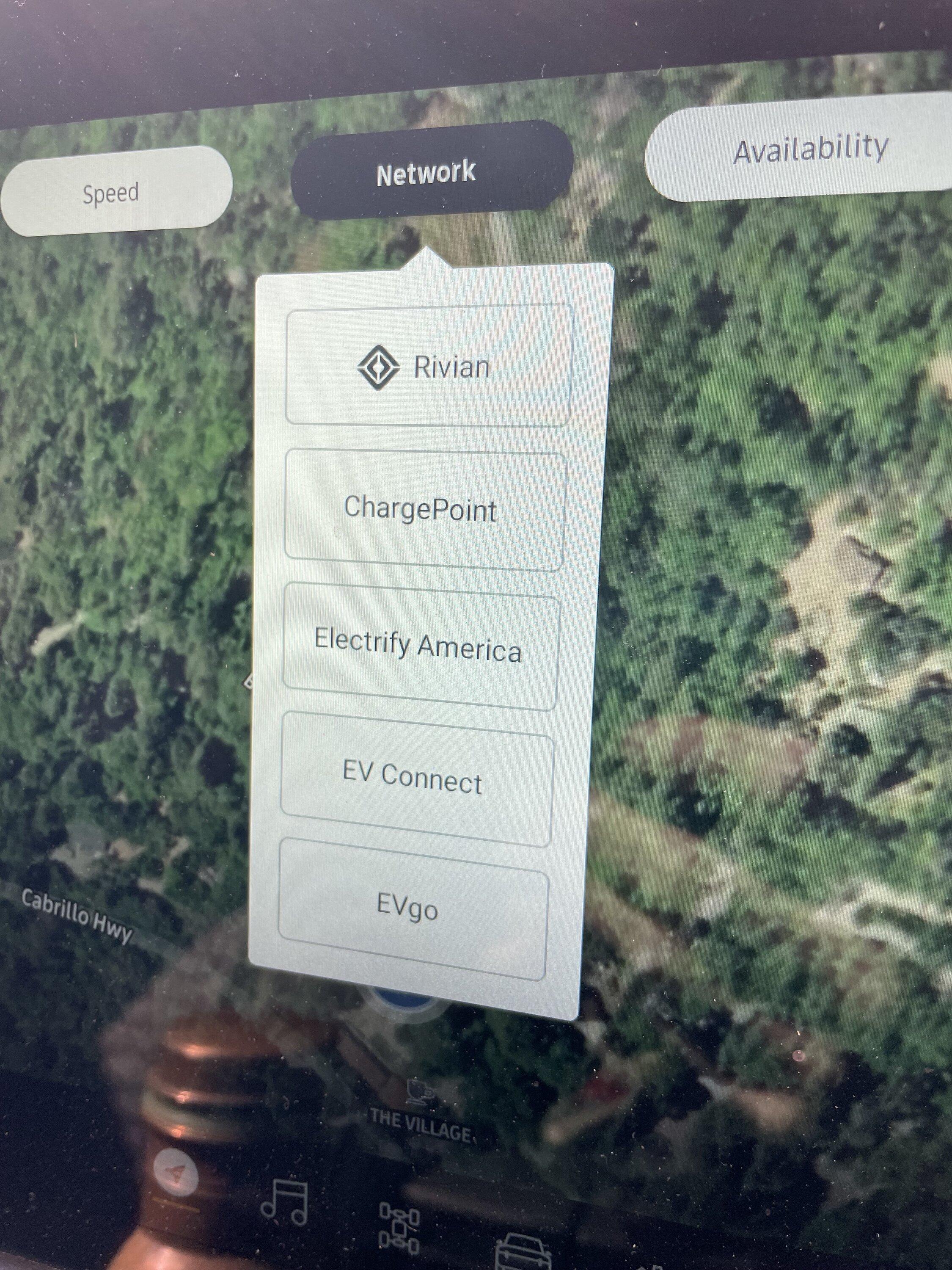 Rivian R1T R1S Will Rivian add Tesla Superchargers into the map? IMG_5838