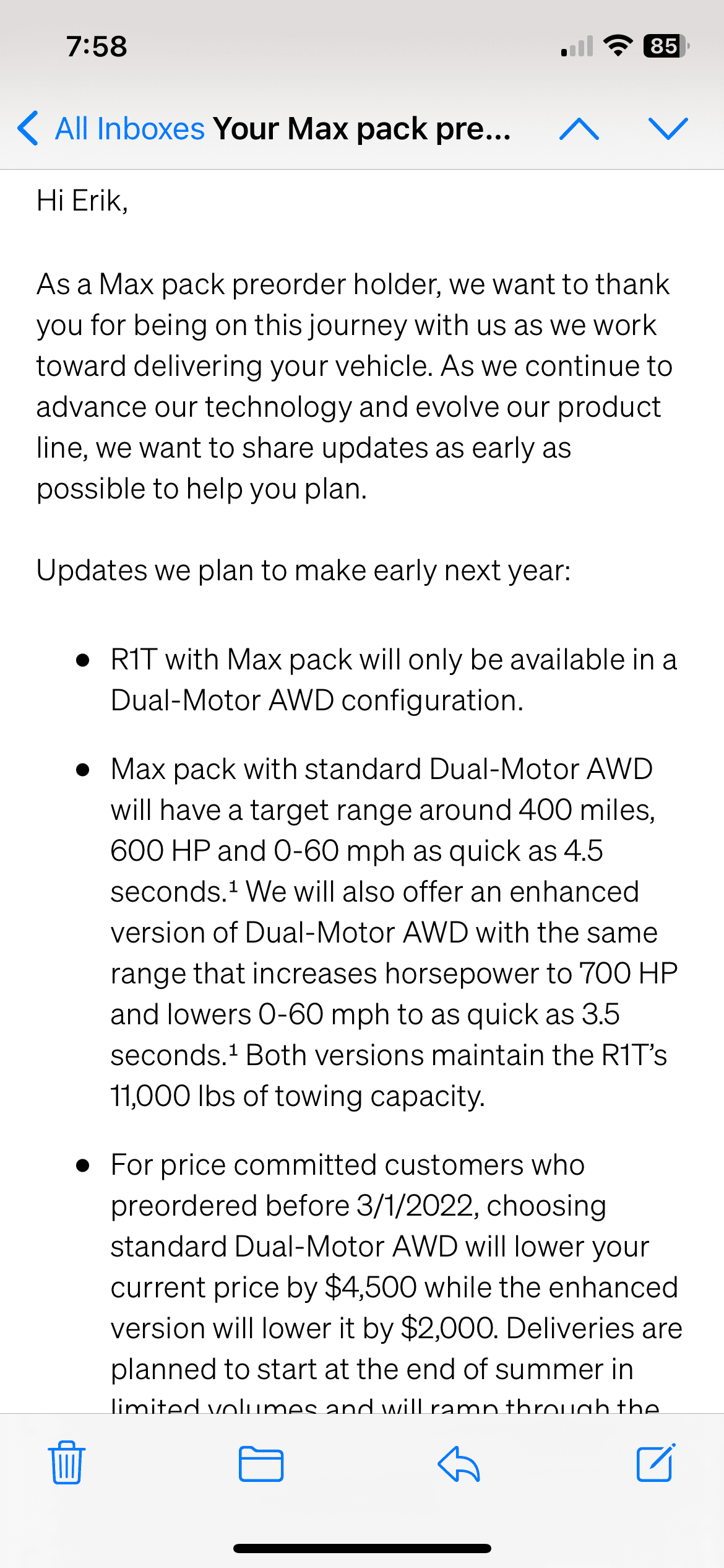 Rivian R1T R1S 50 Miles of Extra Range For $10,000? 081918FB-FEC4-4B2B-9E00-D7C712027D32