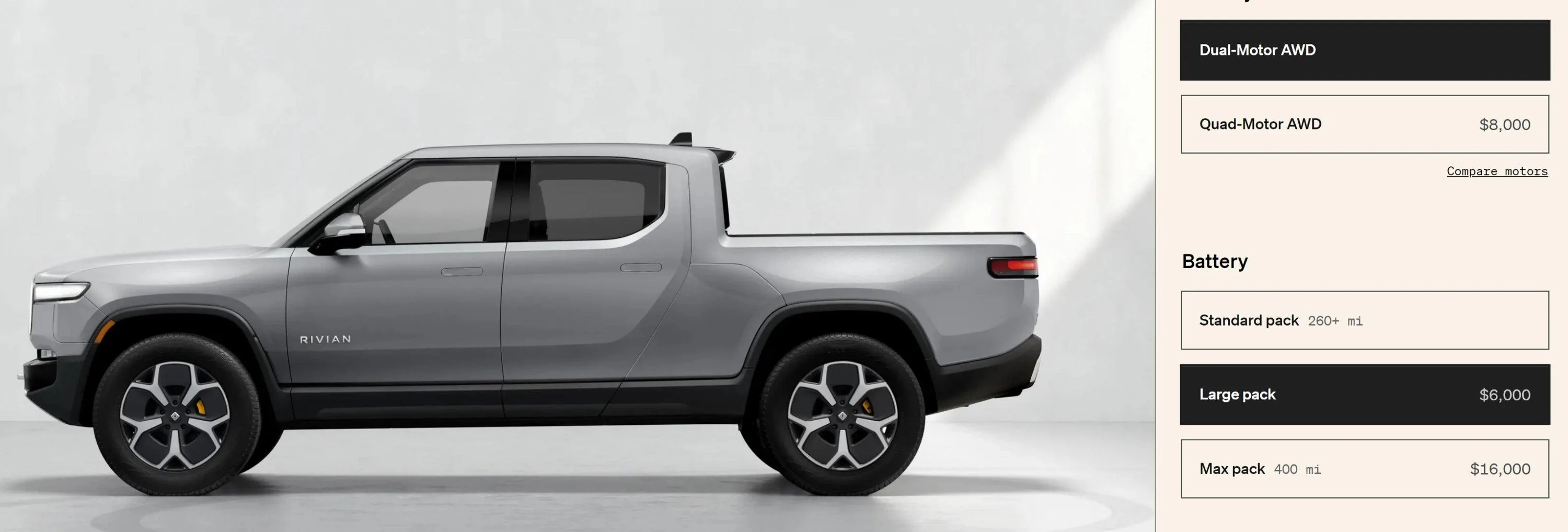 Rivian R1T R1S 50 Miles of Extra Range For $10,000? Web capture_4-3-2023_203753_rivian.com