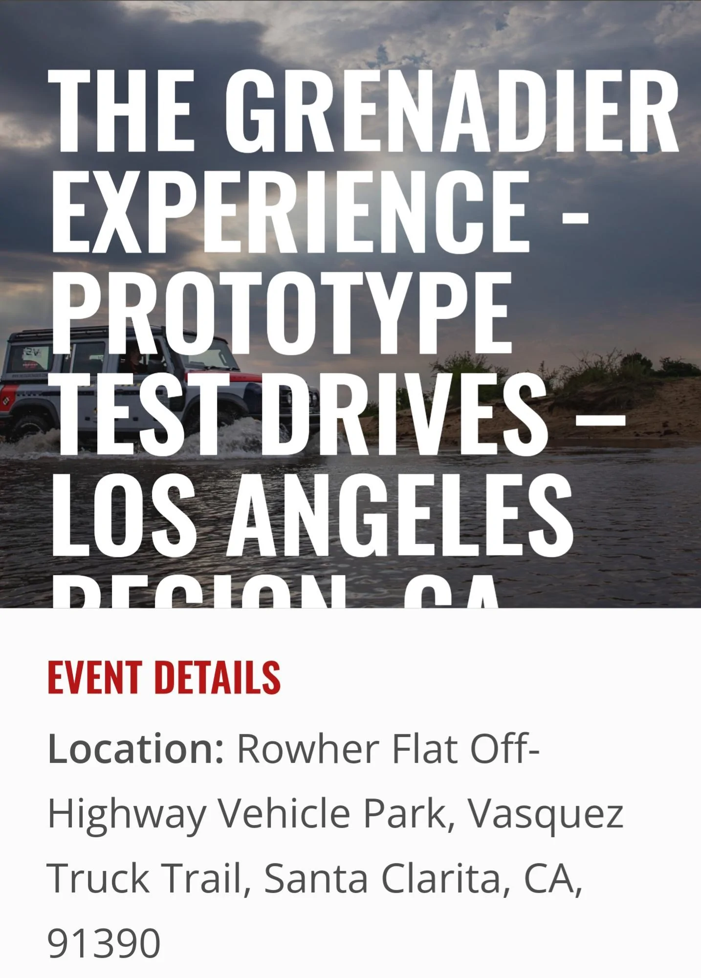 Rivian R1T R1S Ineos Grenadier drive event Screenshot_20230307_160345_Chrom