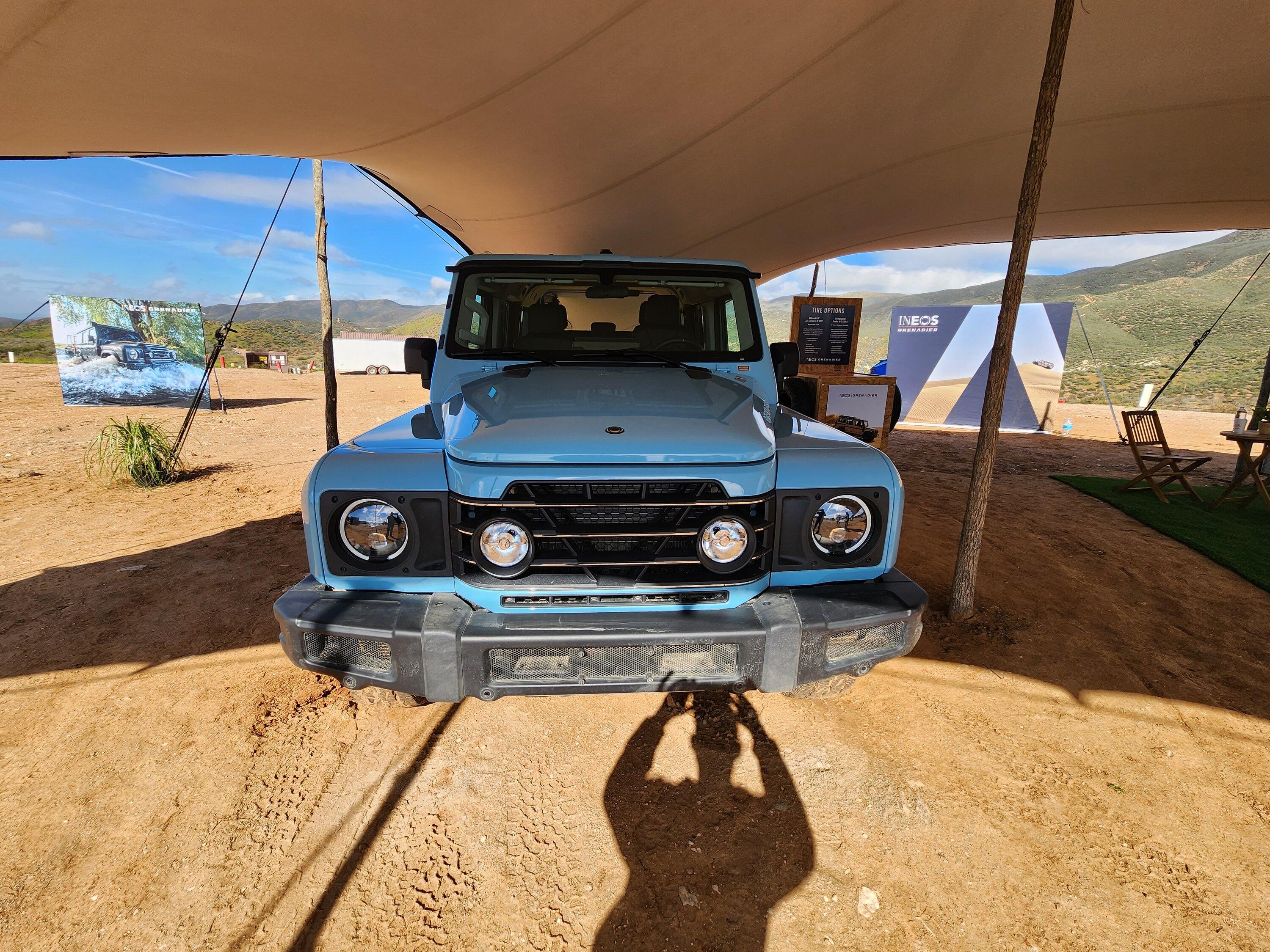 Rivian R1T R1S Ineos Grenadier drive event 20230308_092245