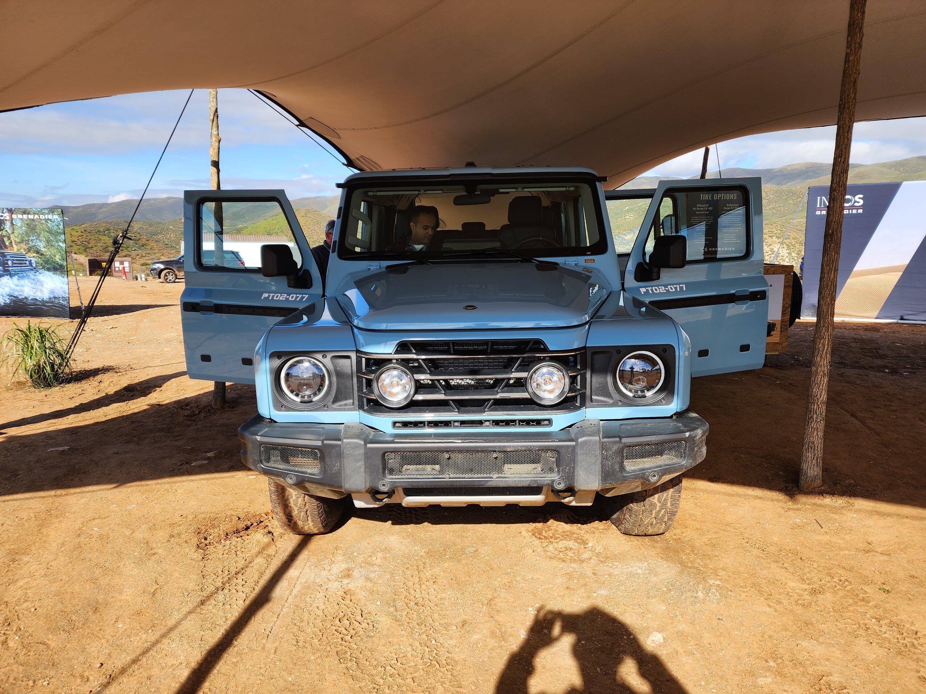 Rivian R1T R1S Ineos Grenadier drive event 20230308_090529