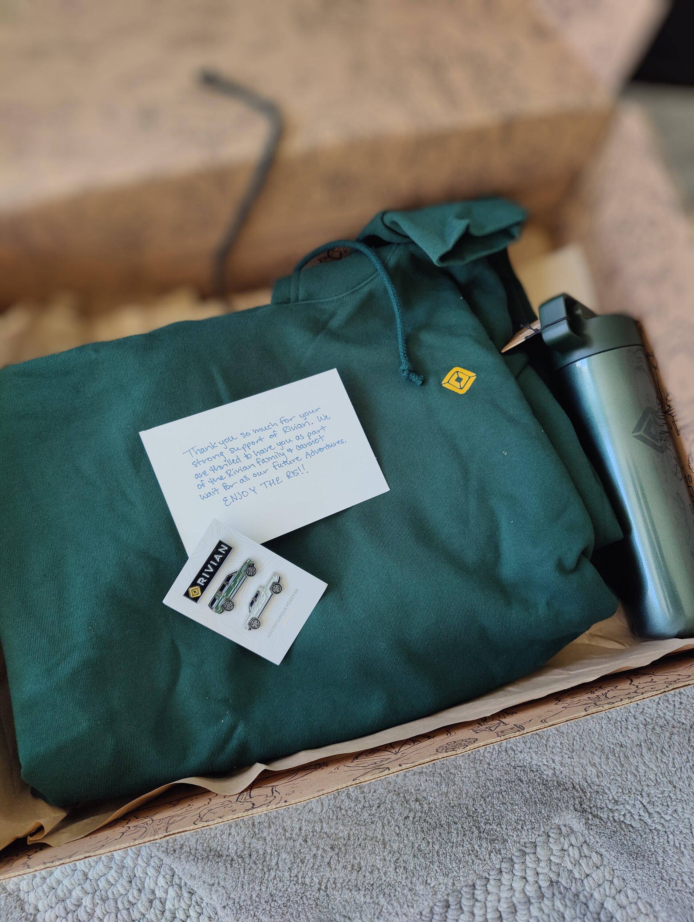 Rivian R1T R1S Did anyone get sent some swag from Rivian?? IMG20230307134405~2