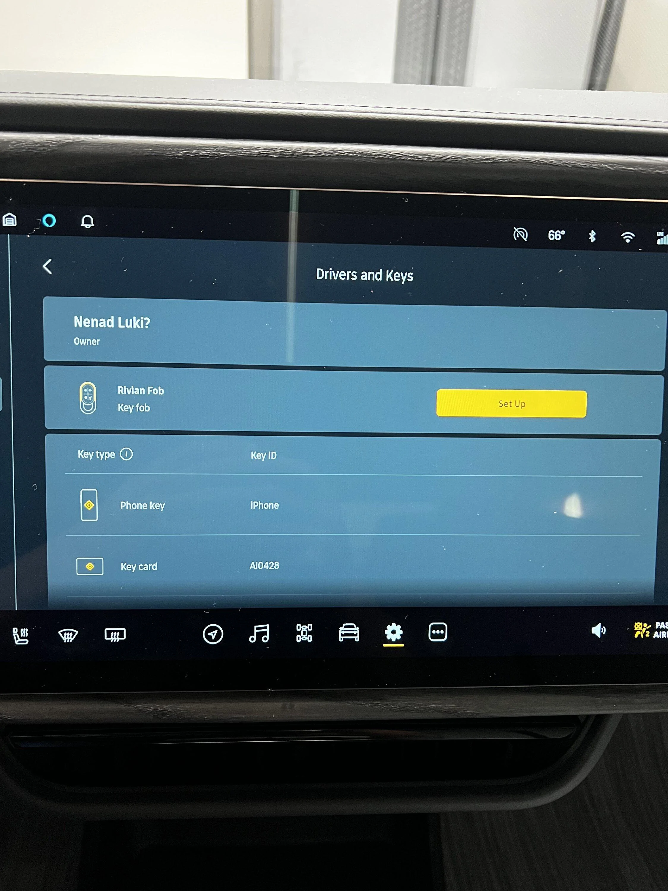 Rivian R1T R1S Key Fob Set Up after 2023.6.2 update IMG_0788