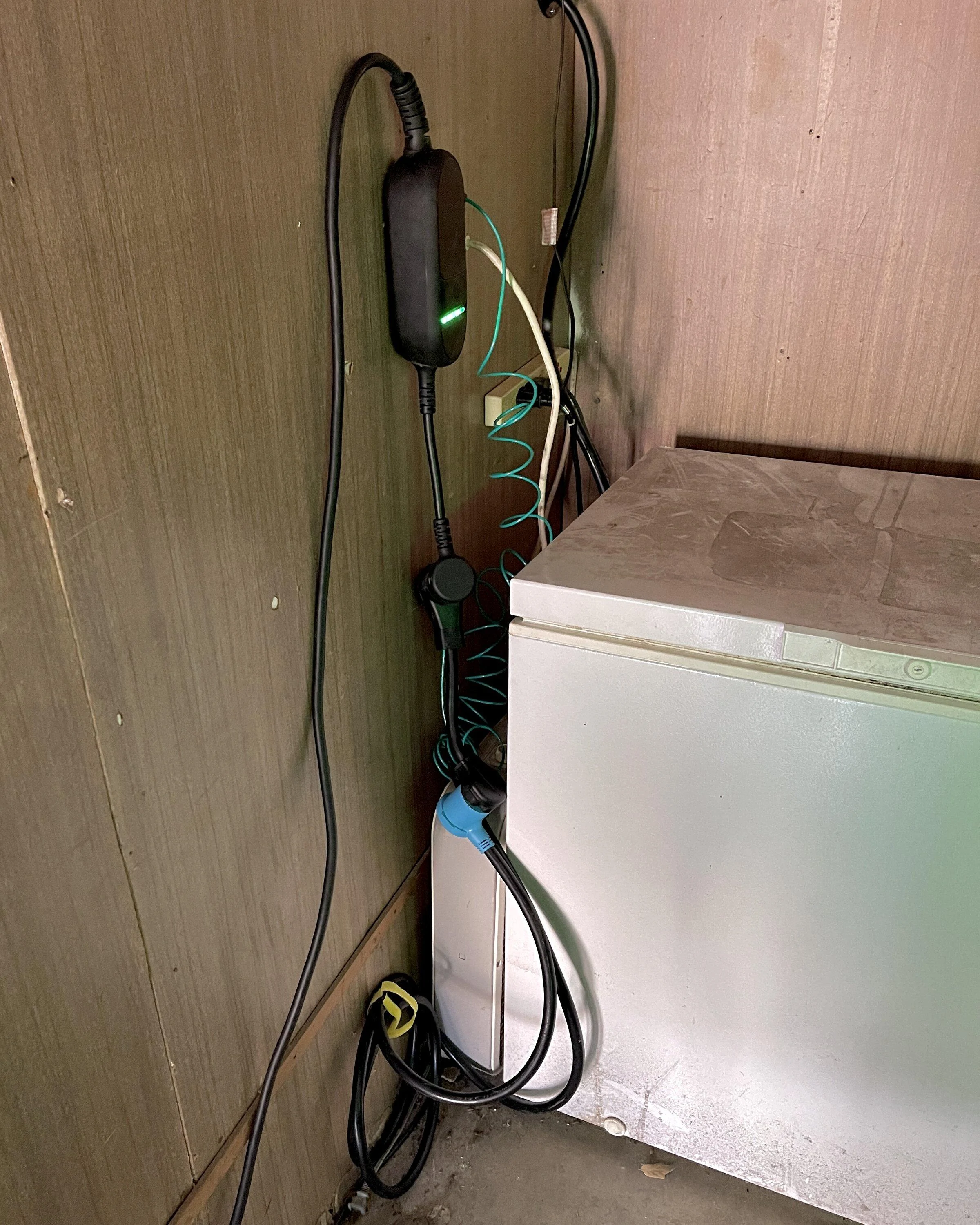 Rivian R1T R1S Charging from 120v wall outlet IMG_6743