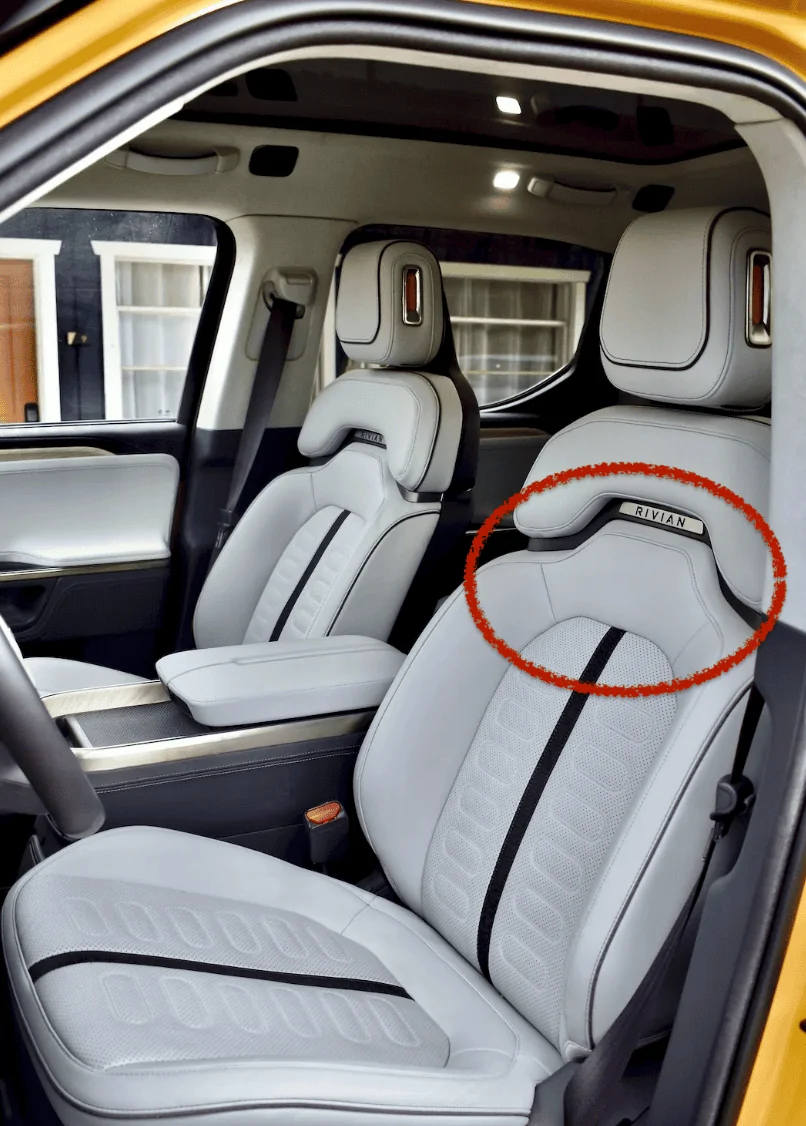 Rivian R1T R1S R1S seats causing discomfort Screenshot2023-03-0911.26.57