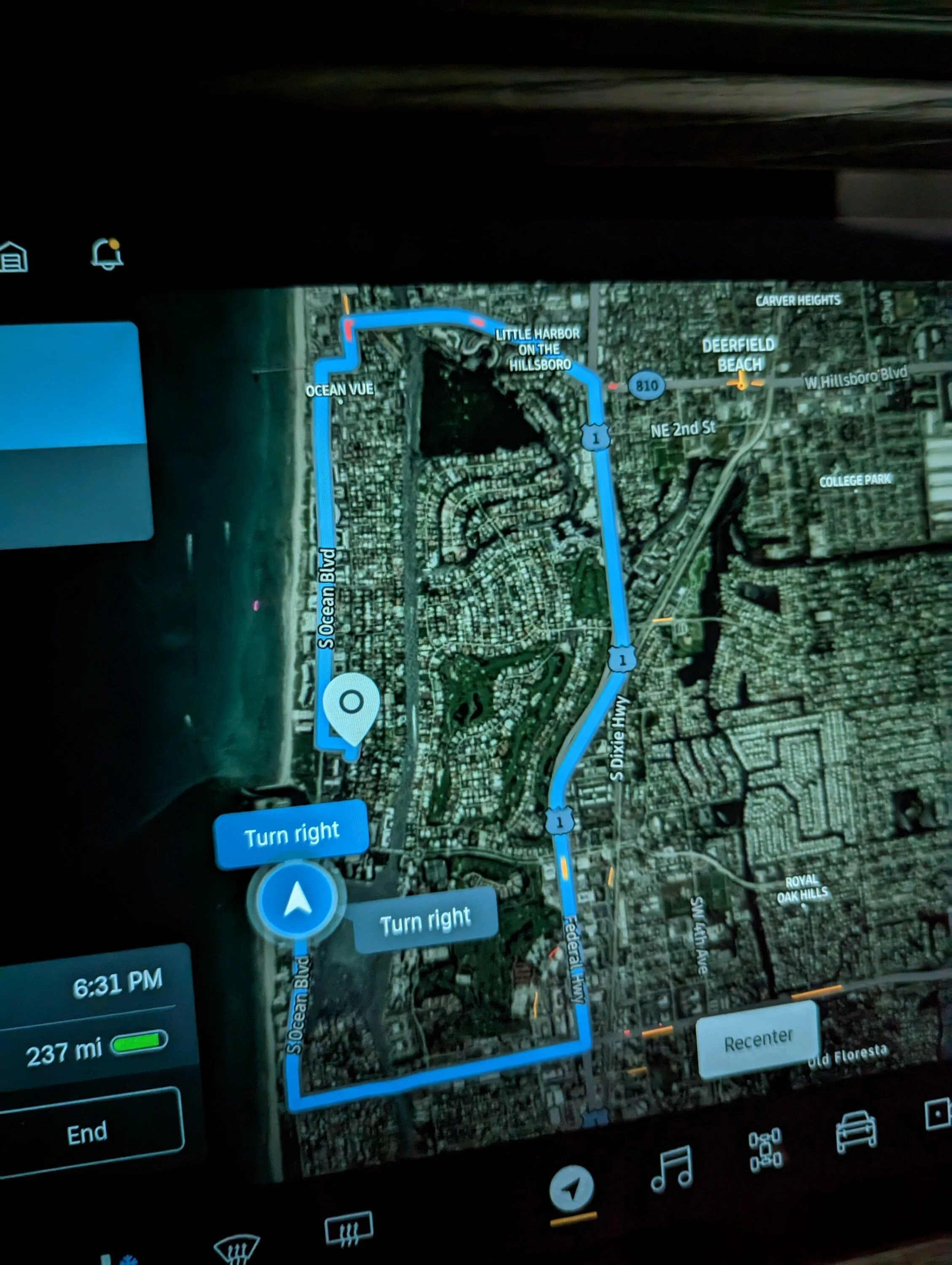 Rivian R1T R1S Navigation Shenanigans PXL_20221209_231511058