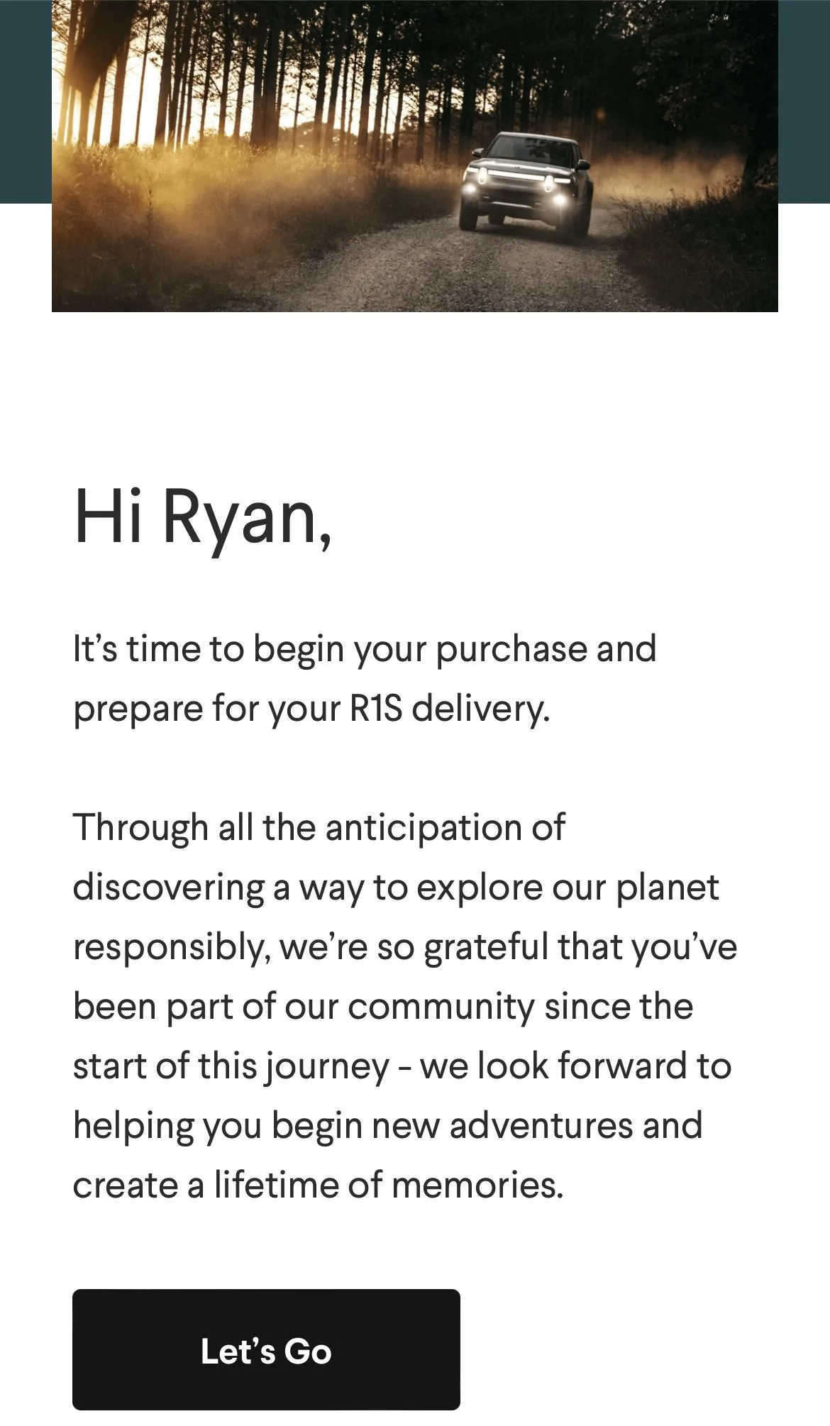 Rivian R1T R1S R1S Shop access live with lots of inventory! 5BE9A200-D08F-4B3E-874F-DD7D680555B3