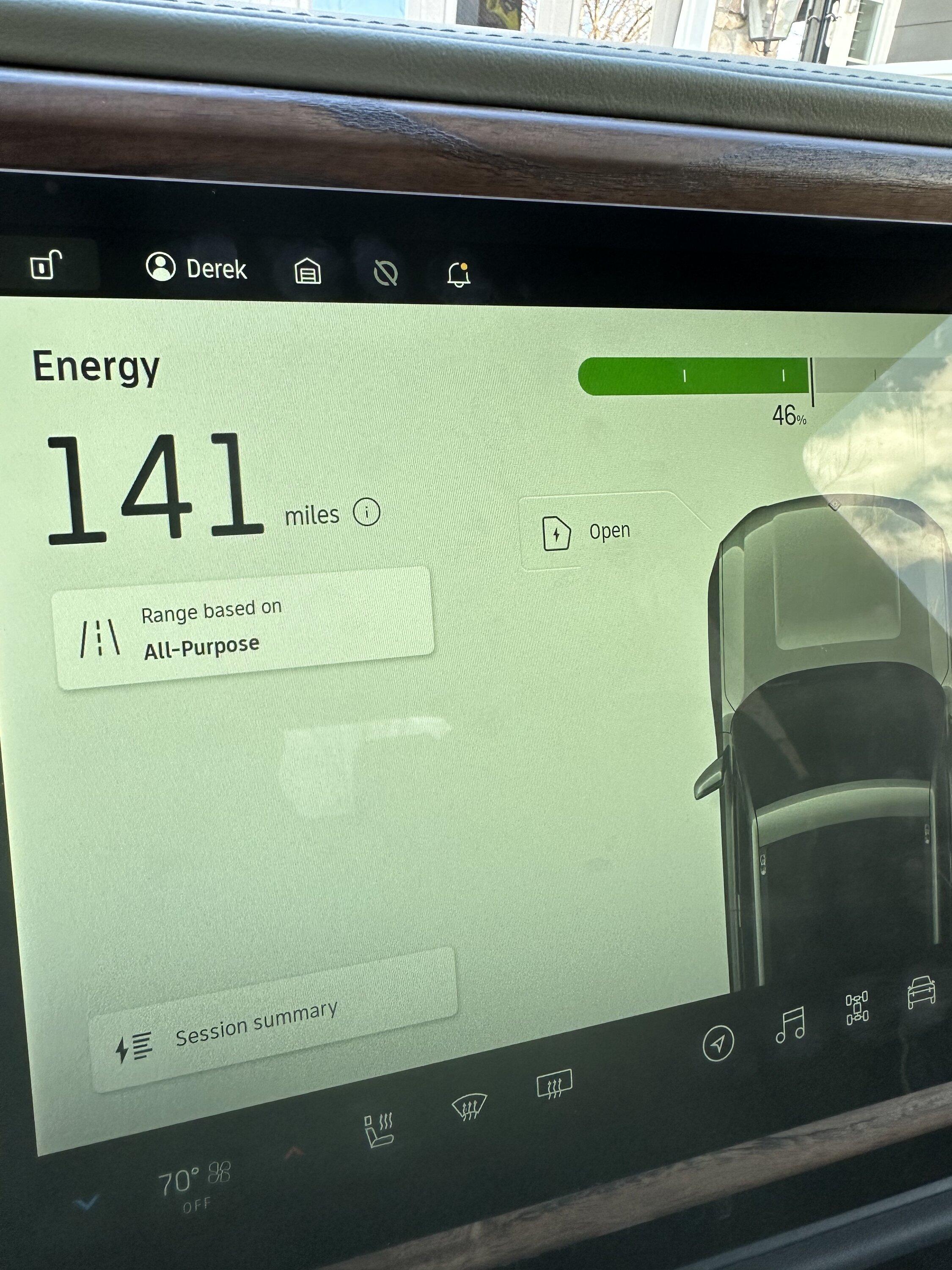 Rivian R1T R1S 85% 265 miles got me 198 miles and down to 10% E98ED36B-8DF3-45FD-A9AB-220F8BDE11C5