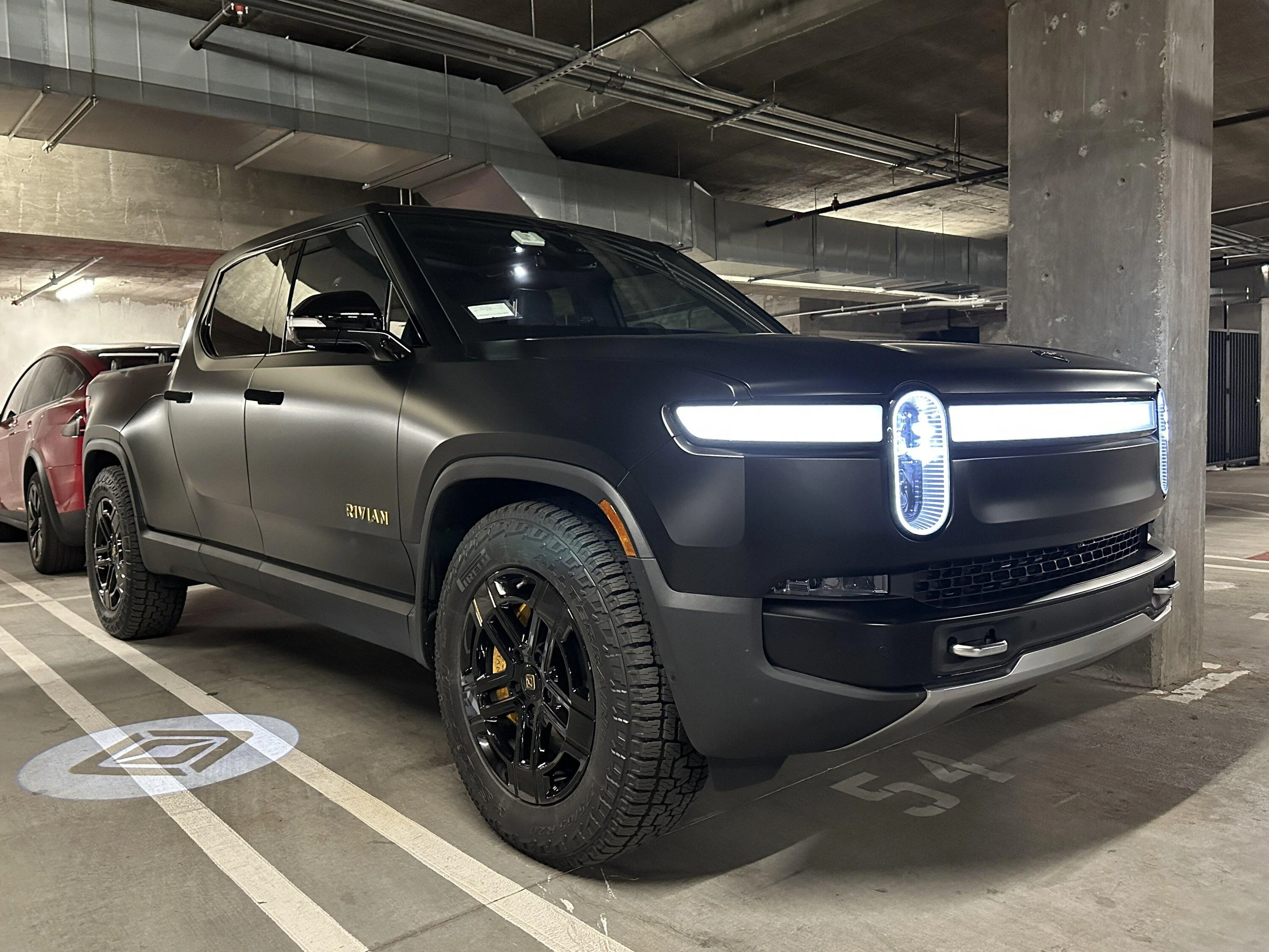Rivian R1T R1S My Matte PPF Midnight Black R1T ? IMG_0414