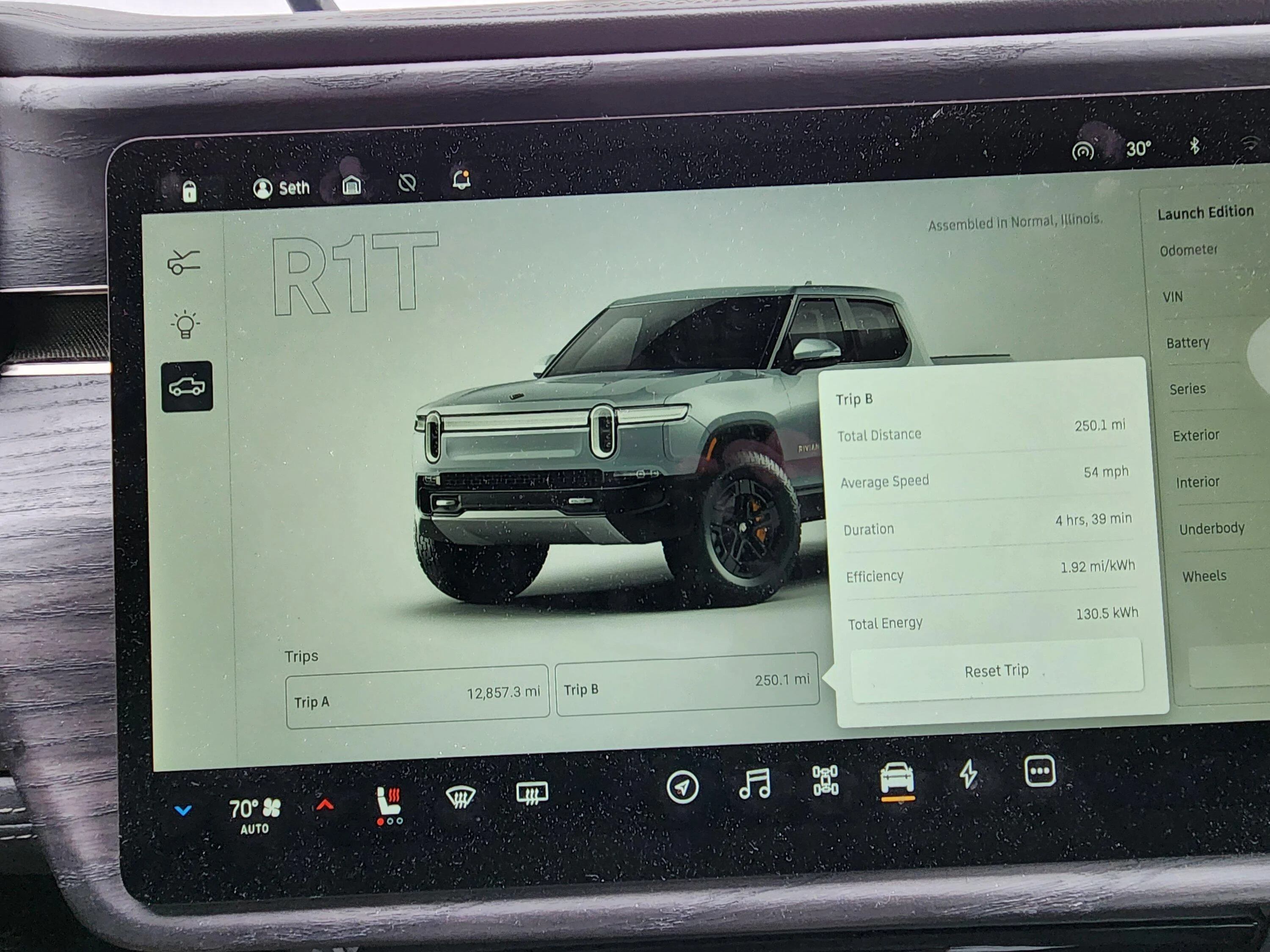 Rivian R1T R1S 500 mile winter road trip 20230310_110541