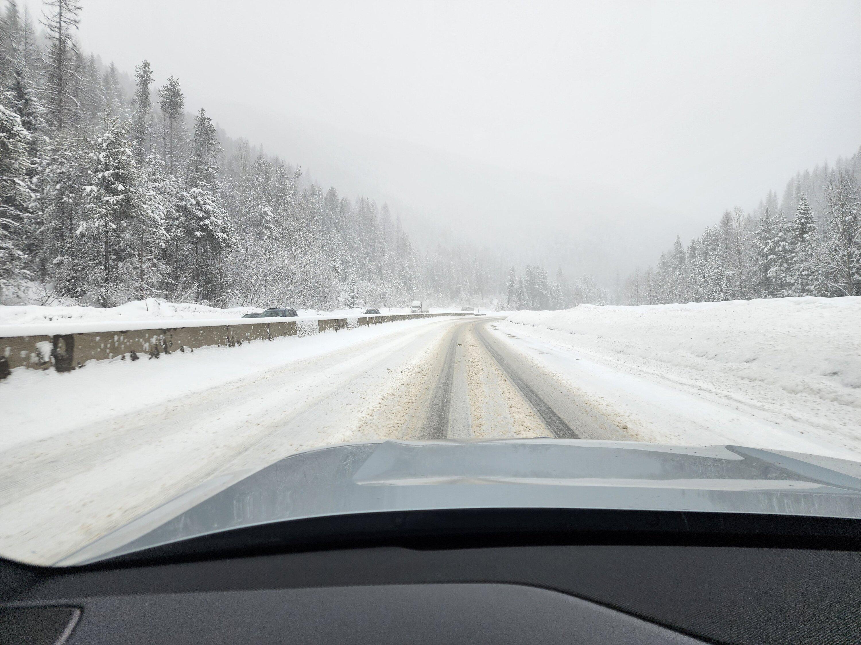 Rivian R1T R1S 500 mile winter road trip 20230310_131922