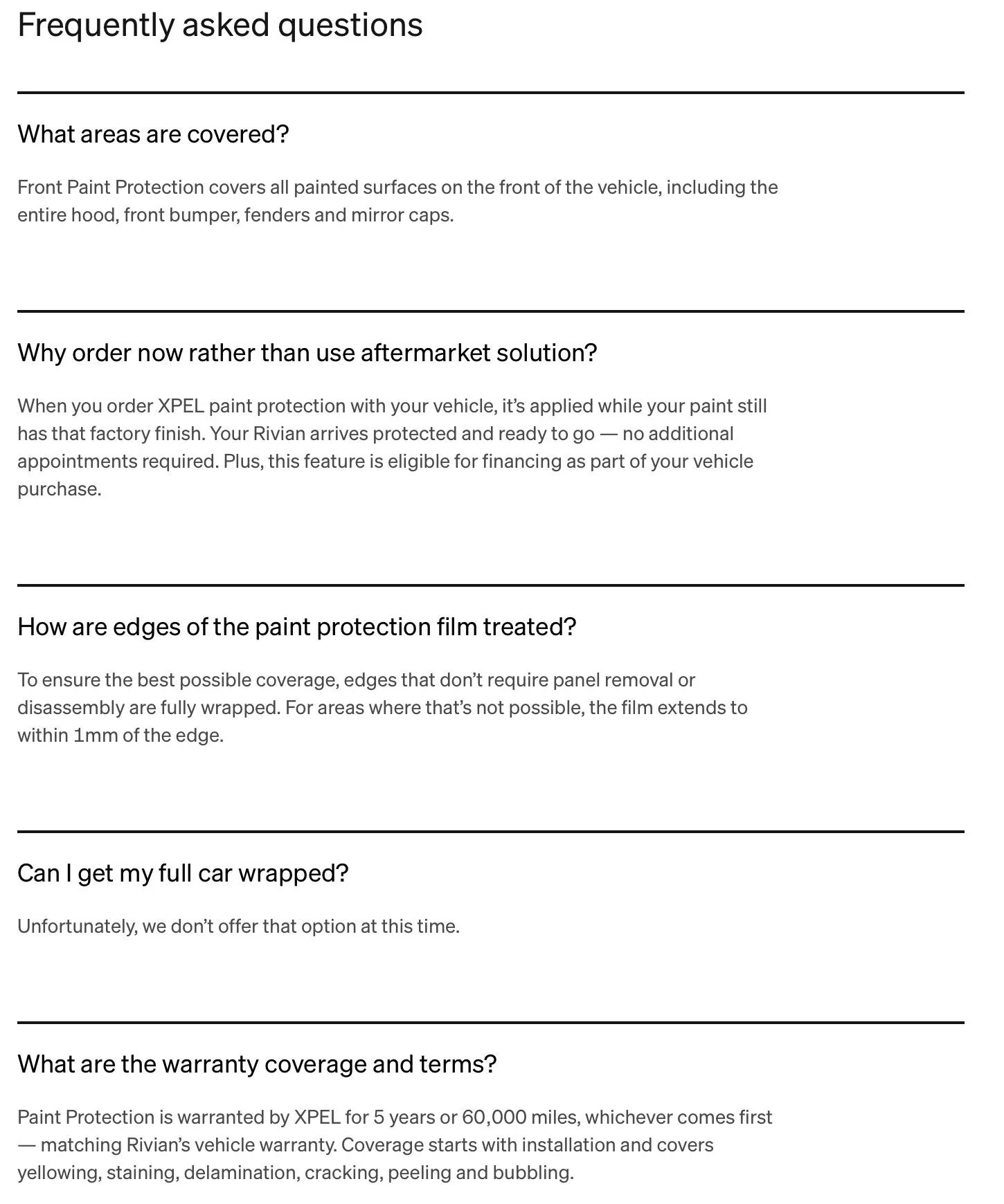 Rivian R1T R1S R1T final configurations - my questions Image 3-13-23 at 3.58 PM