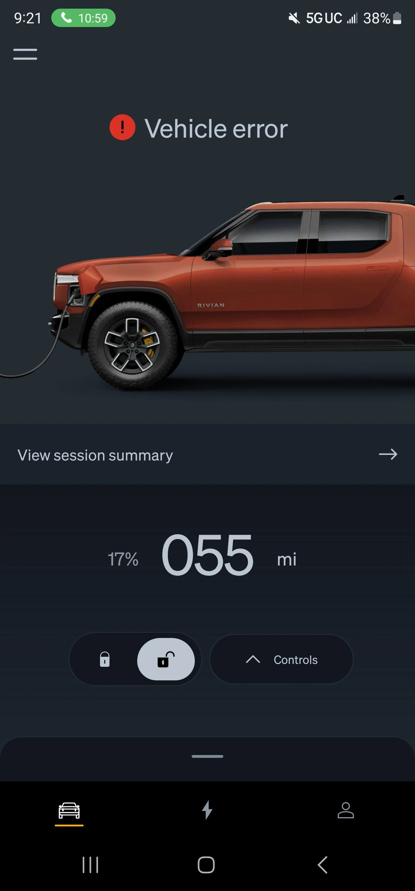 Rivian R1T R1S 2 week old R1T will no longer charge Screenshot_20230314_092143_Rivian