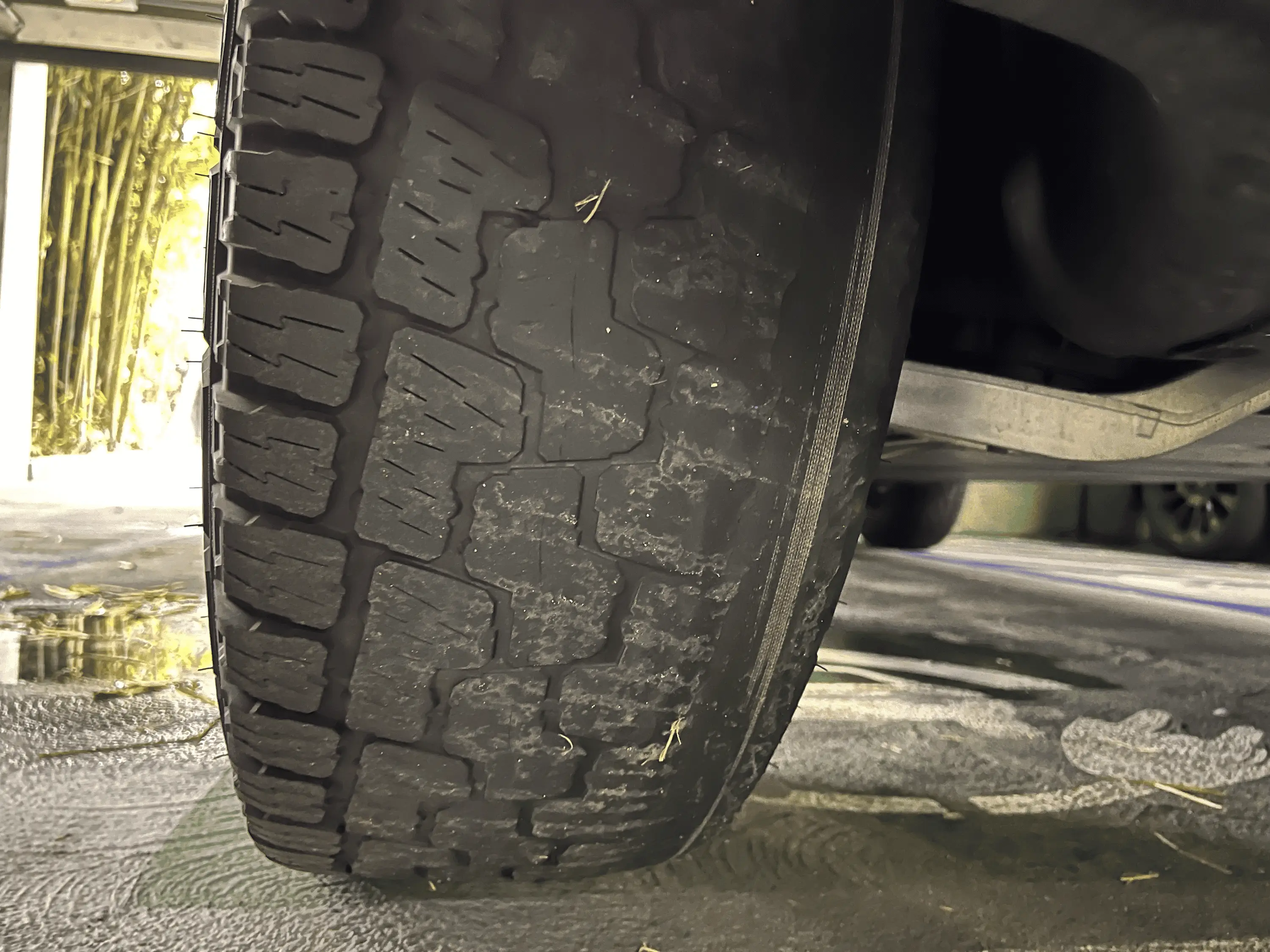 Rivian R1T R1S Extreme uneven tire wear after 7,000 miles 1678828057238