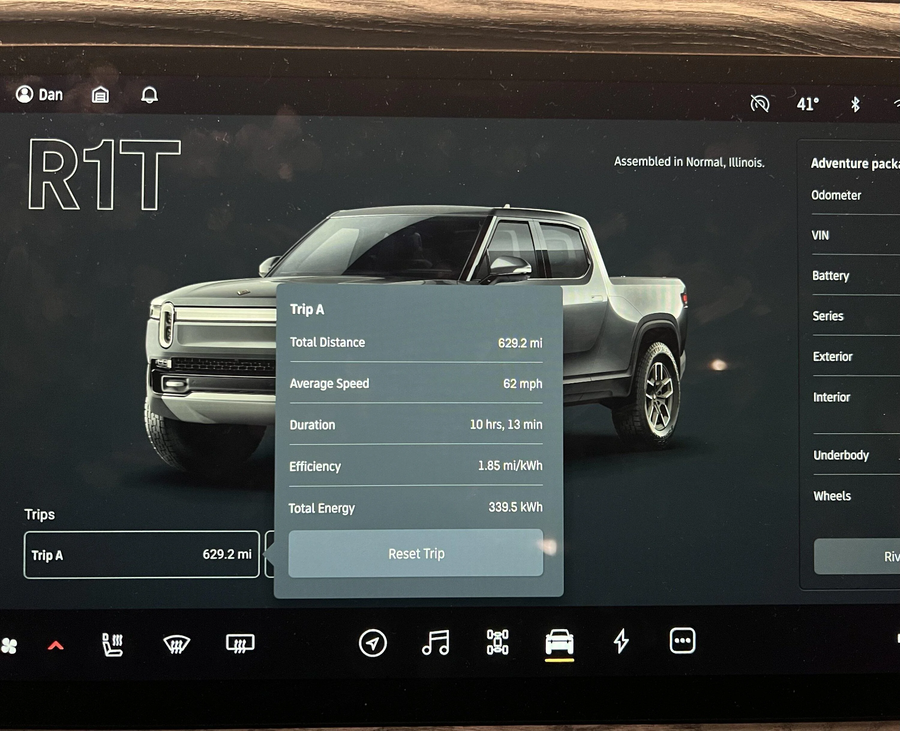 Rivian R1T R1S 500 mile winter road trip 8FDB573A-2FE2-4556-BFC8-A7BFD0F71A33