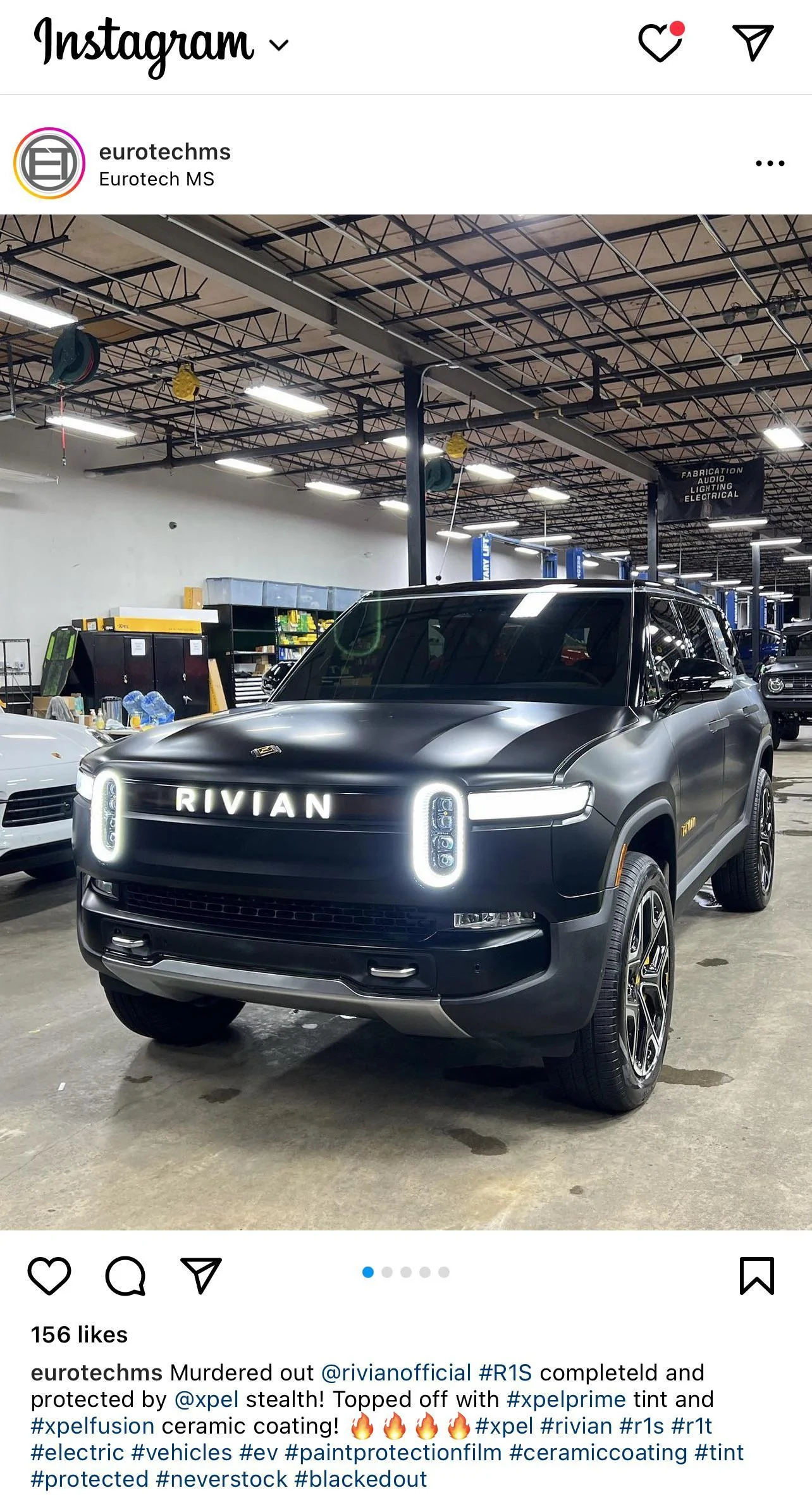 Rivian R1T R1S My Matte PPF Midnight Black R1T ? 4z6zjy30unna1