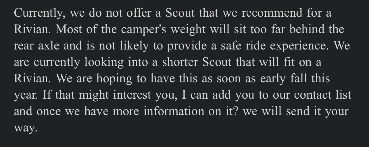 Rivian R1T R1S R1T Camper Options ? IMG-5650