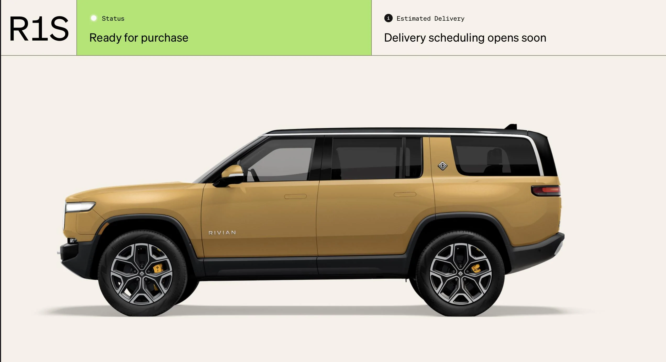 Rivian R1T R1S latest VIN for R1S 29D828A5-E1D6-4271-B617-6370D2F337EE