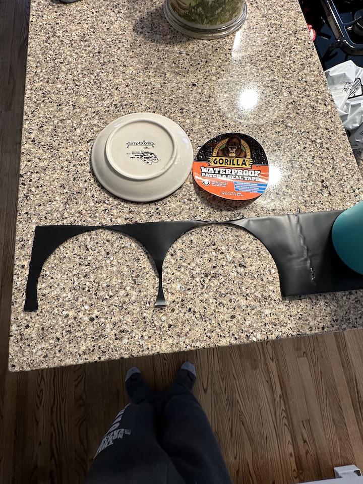 Rivian R1T R1S JEBINC’s Review and Installation of the EV Sportline / 1EV / RMaxx Running Boards – Including Lessons Learned, Tips and Sealing of 4” hole procedure! 7sealcuttemplat
