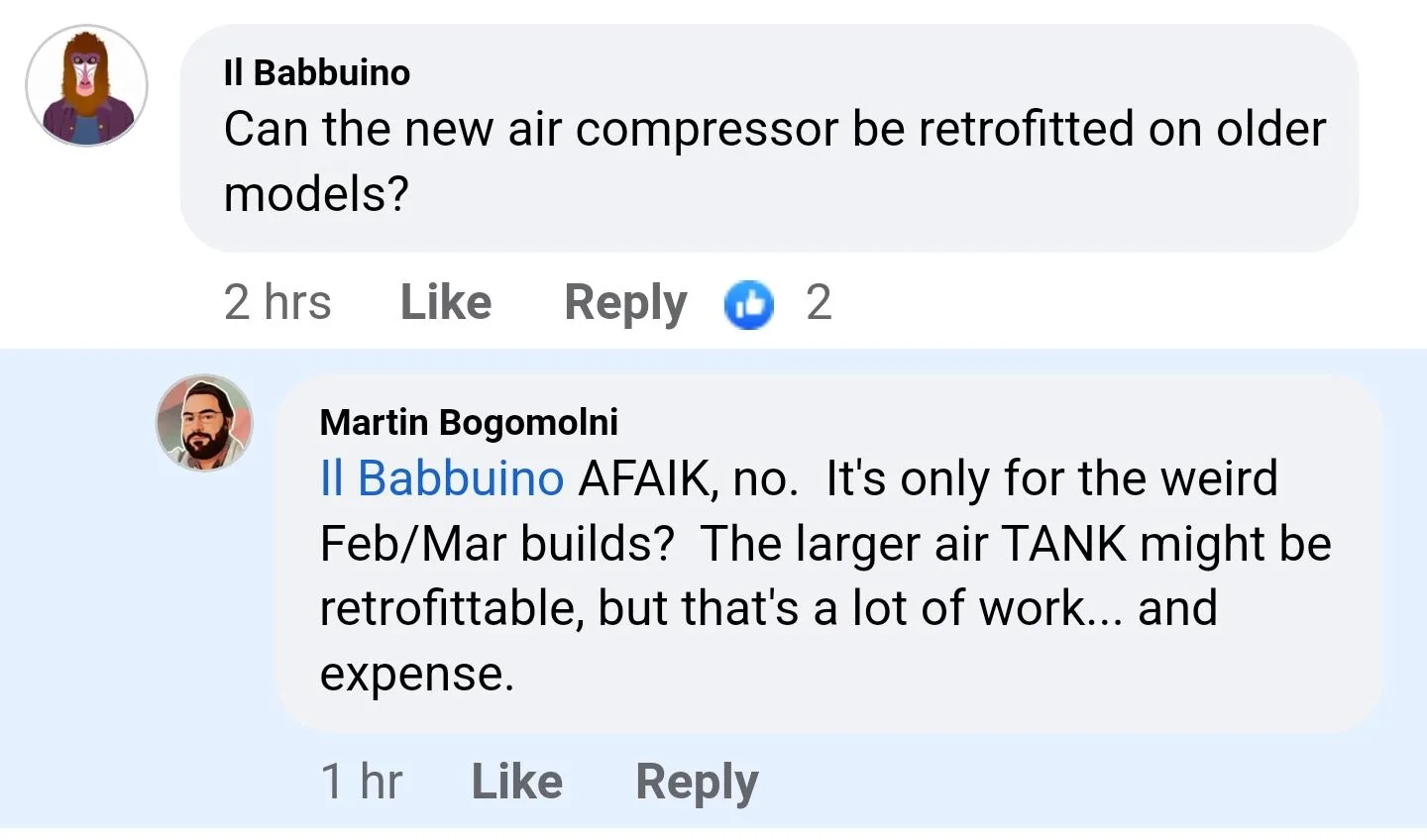 Rivian R1T R1S Rumor: New R1 from Feb getting upgraded suspension air compressor Screenshot_2023-03-18-19-26-39-40_40deb401b9ffe8e1df2f1cc5ba480b12