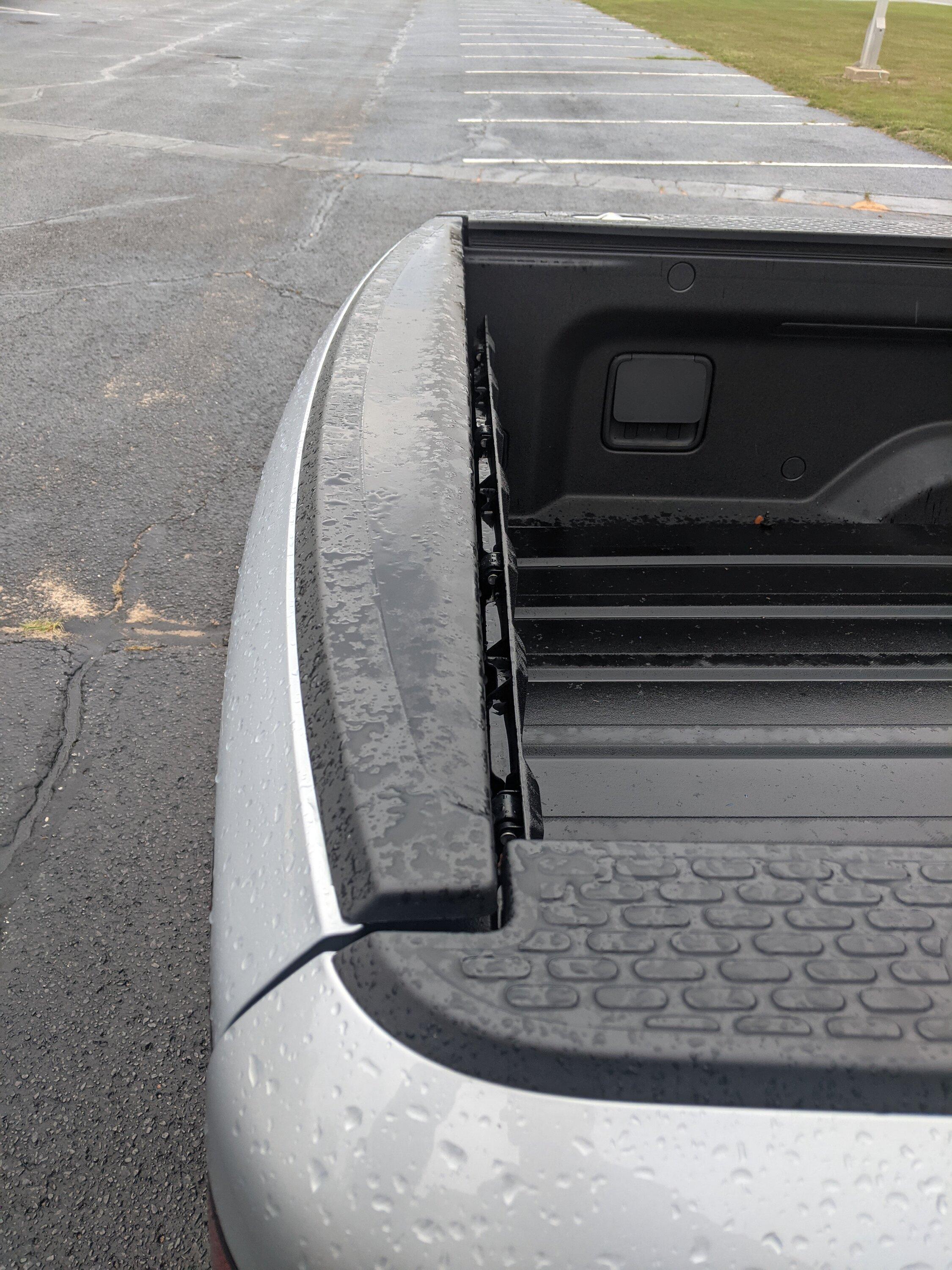 Rivian R1T R1S Damage results from 7K lbs R1T vs Civic in collision PXL_20230318_213648651