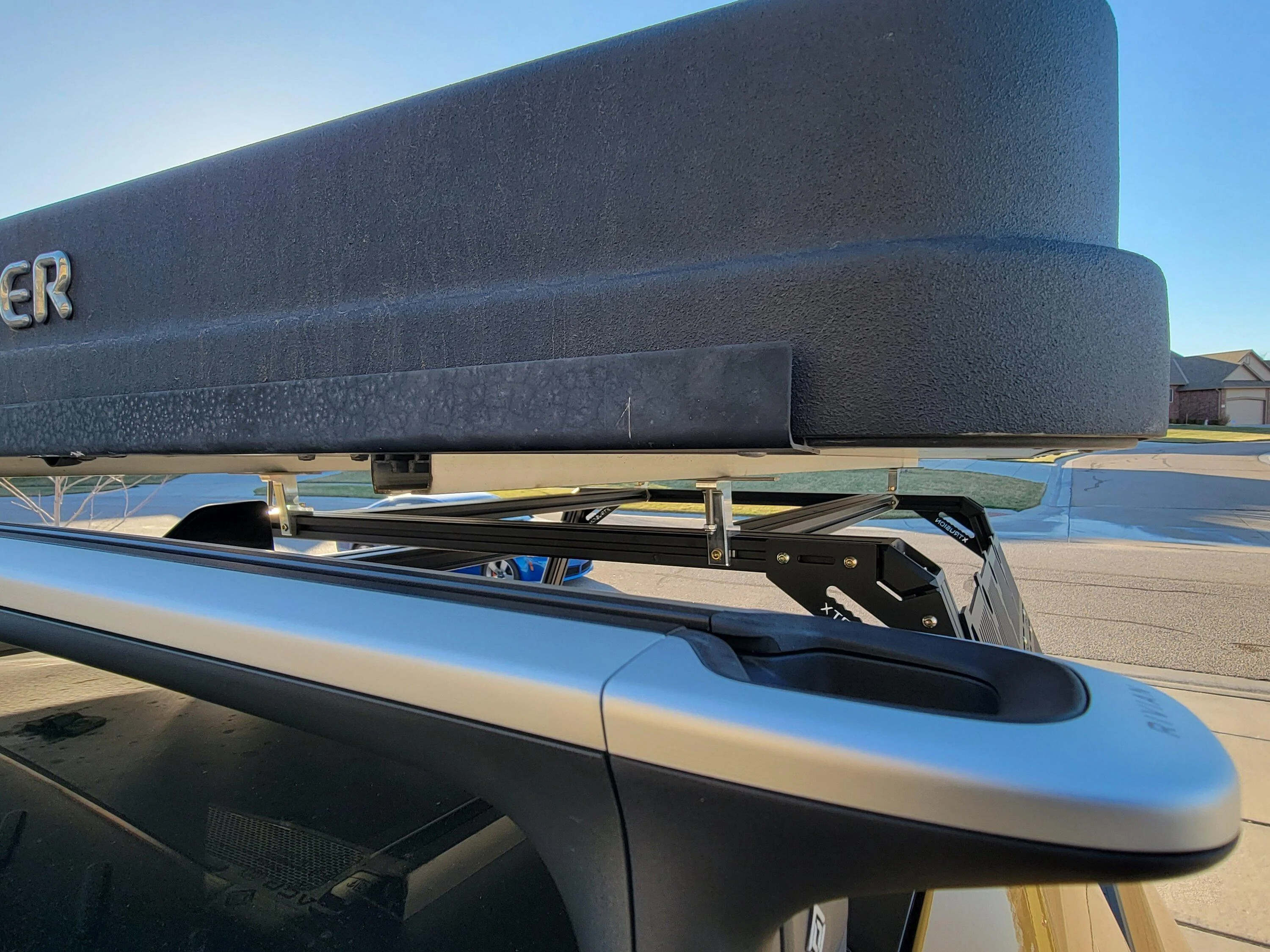 Rivian R1T R1S Bed Rack options from Xtrusion Overland 20230319_182459