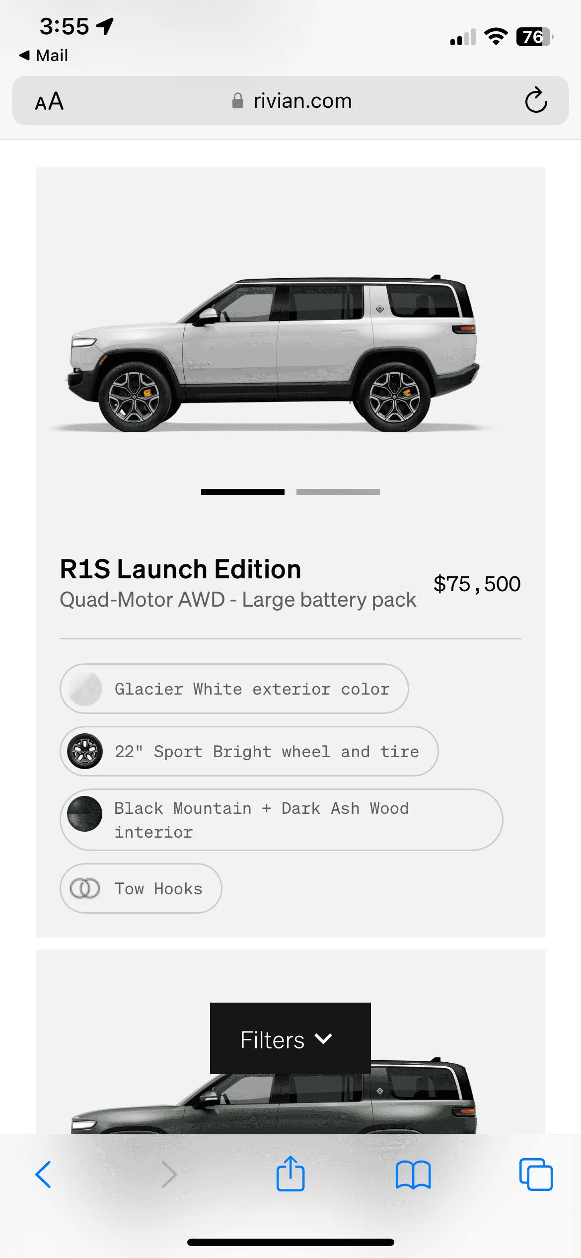 Rivian R1T R1S R1S Shop access live with lots of inventory! F87BF81D-CCDD-4C06-B0DD-890A1E1734A2