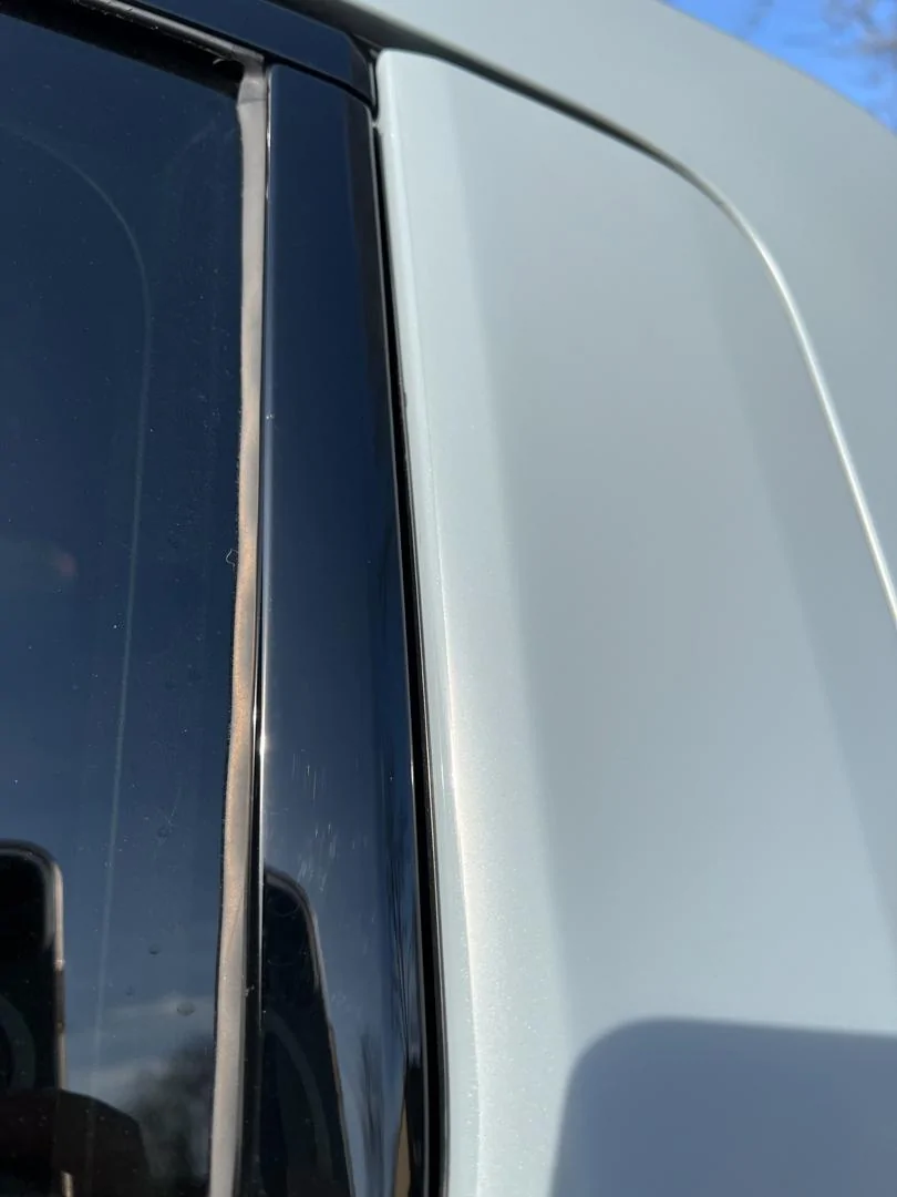Rivian R1T R1S Poor Quality Stealth Satin PPF Clear Bra on Rivian R1T - Be Careful When Price Shopping BAD-poor-quality-rivian-r1t-xpel-stealth-redmond-clear-bra-ppf-paint-protection-film-5