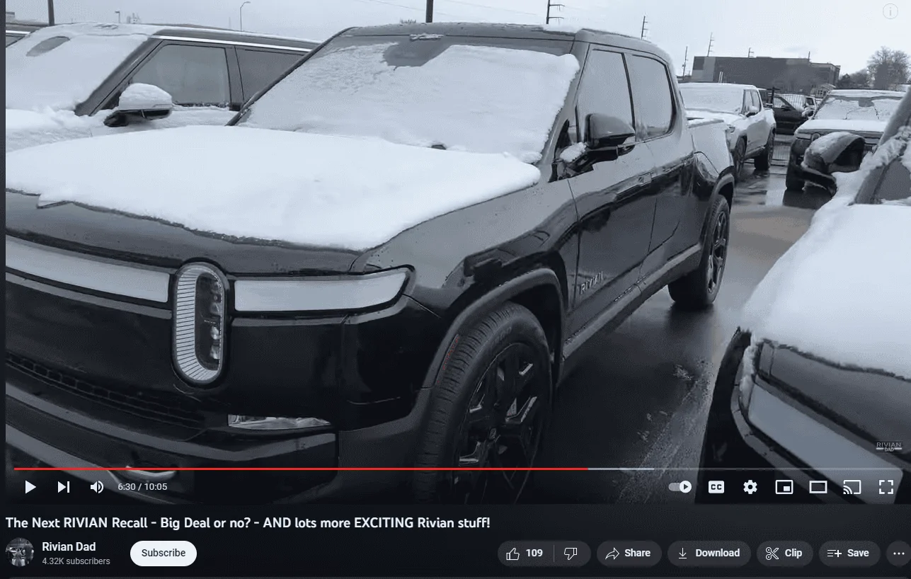 Rivian R1T R1S Vampire drain - what's the latest battery % loss people are getting? 1679434614377