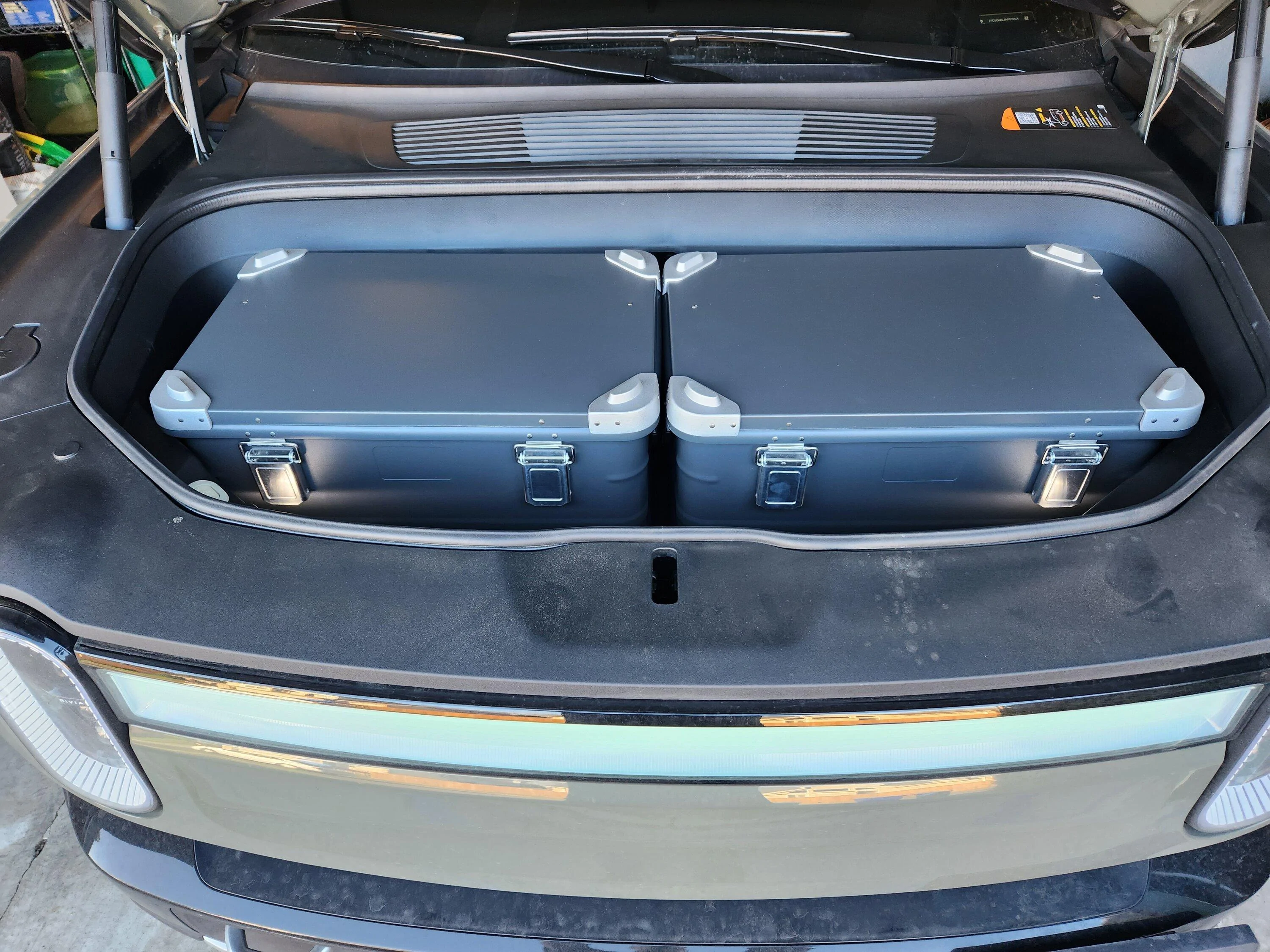 Rivian R1T R1S Pelican/Roam type Rugged Case Organizers 20230321_175140