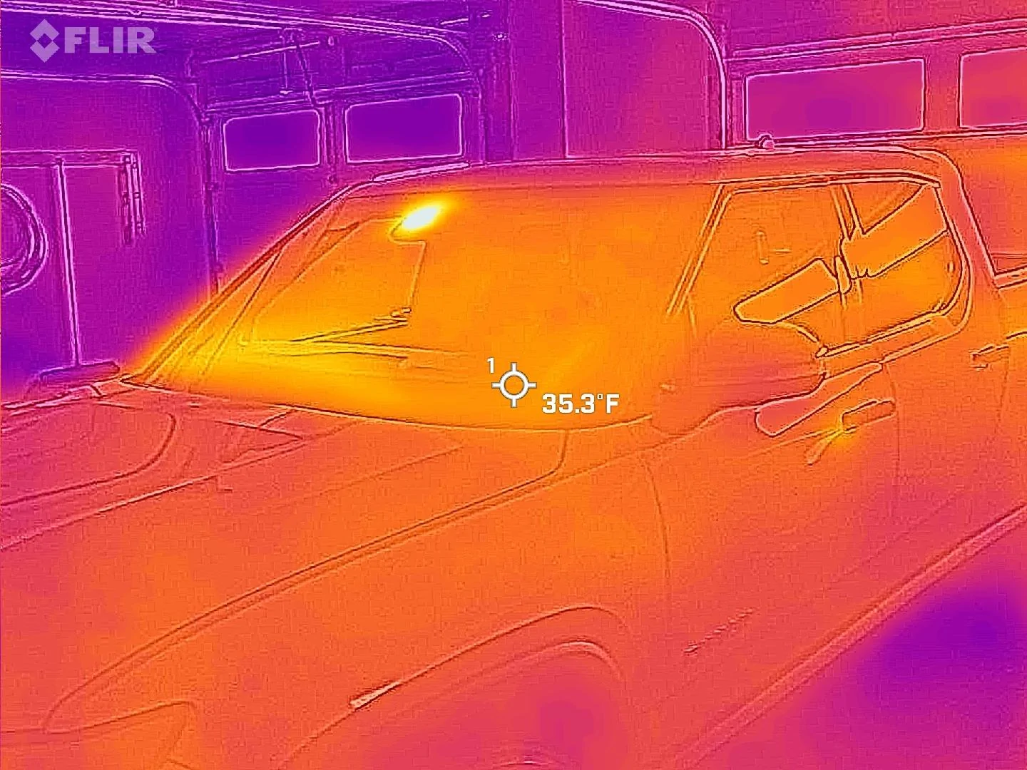 Rivian R1T R1S Vampire drain - what's the latest battery % loss people are getting? FLIR_20230322_031105_607