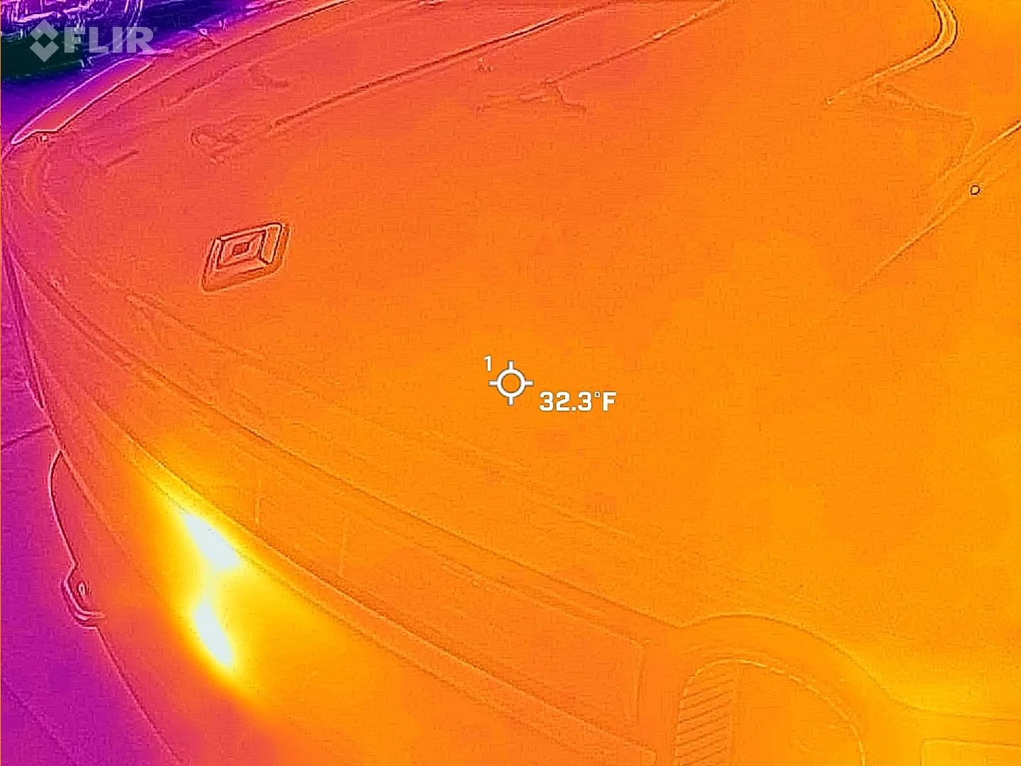 Rivian R1T R1S Vampire drain - what's the latest battery % loss people are getting? FLIR_20230322_031133_153