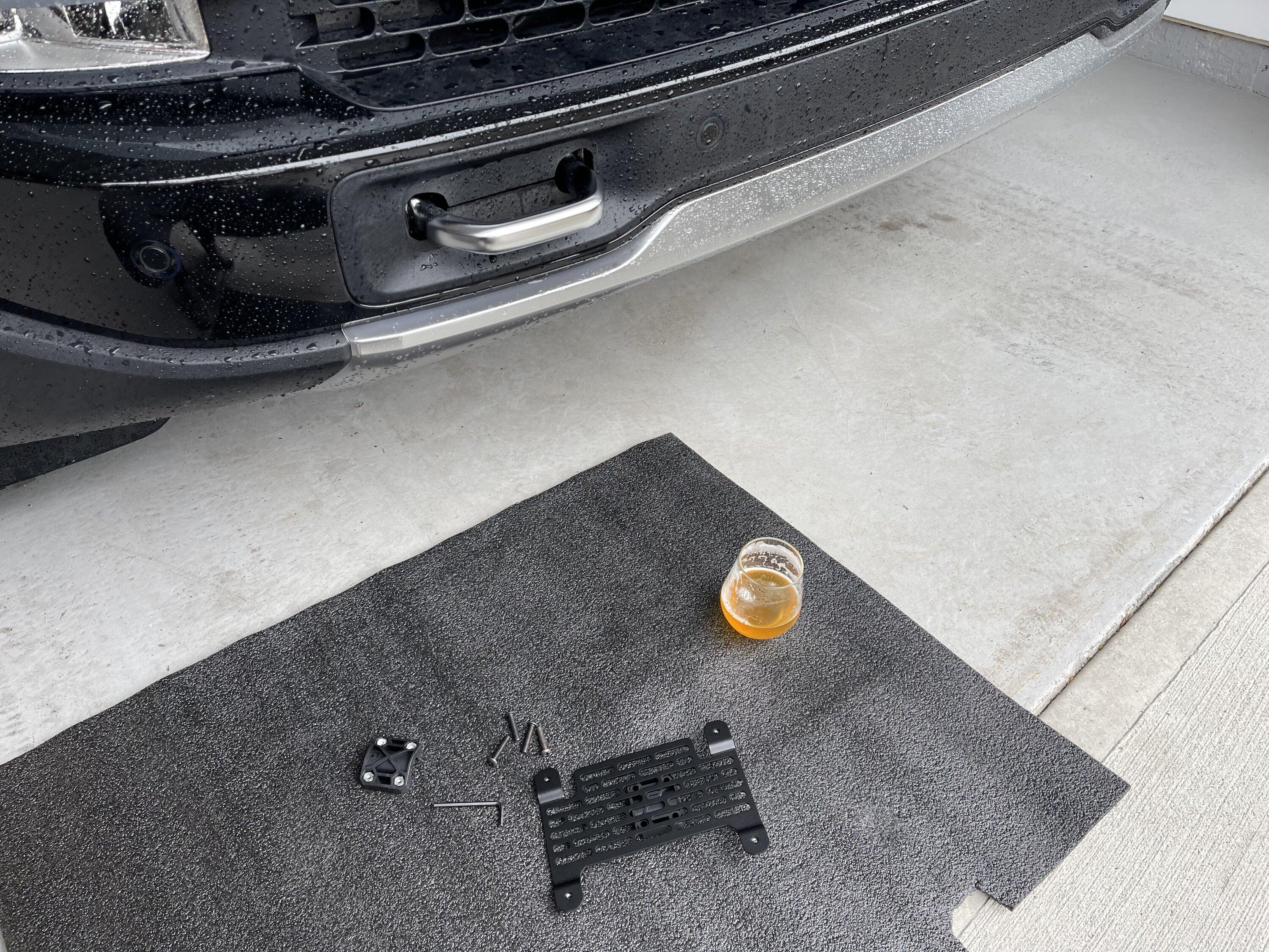 Rivian R1T R1S "Brutally honest" BuiltRight Industries License Plate Mount Review 3