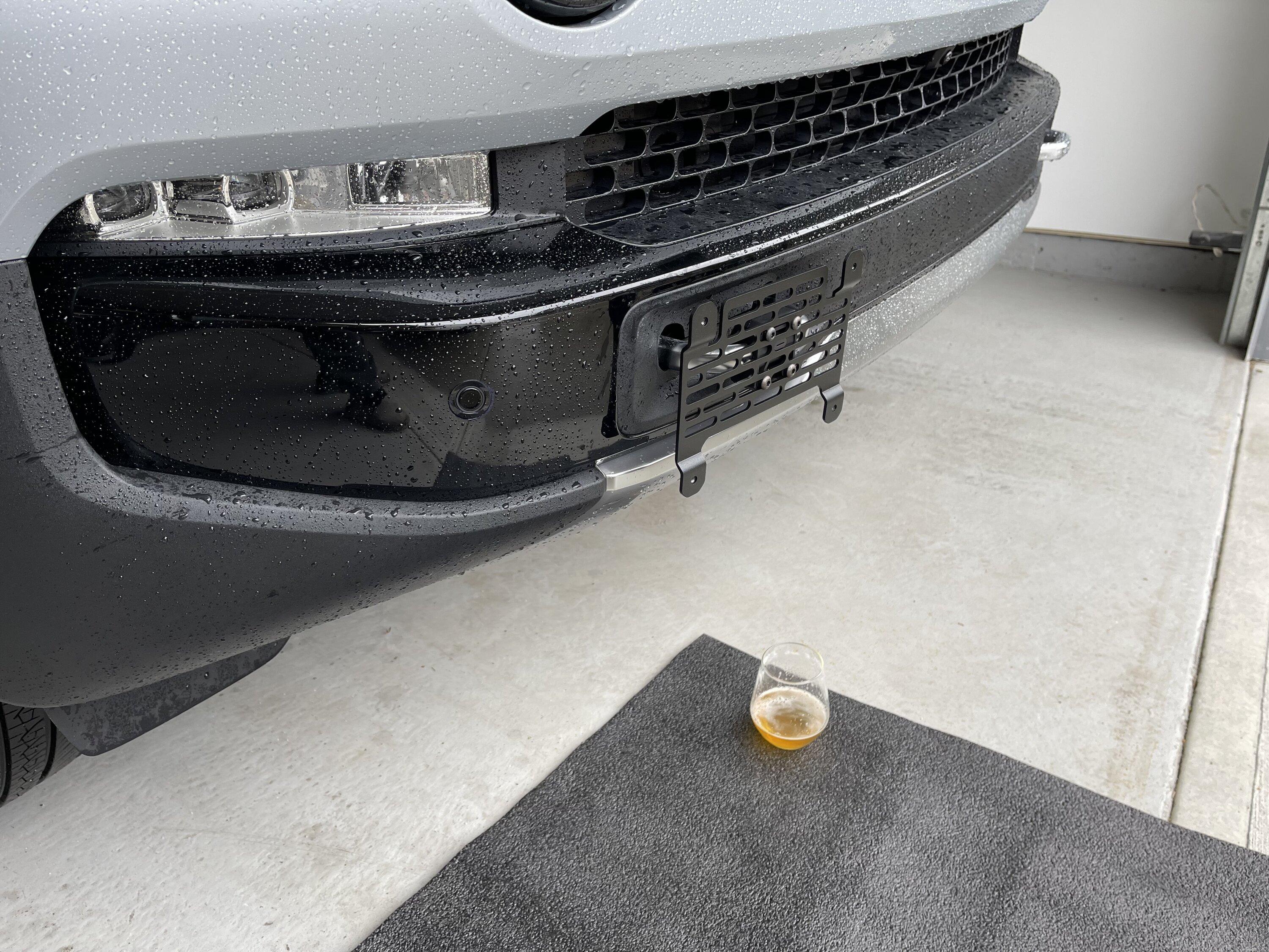 Rivian R1T R1S "Brutally honest" BuiltRight Industries License Plate Mount Review 4