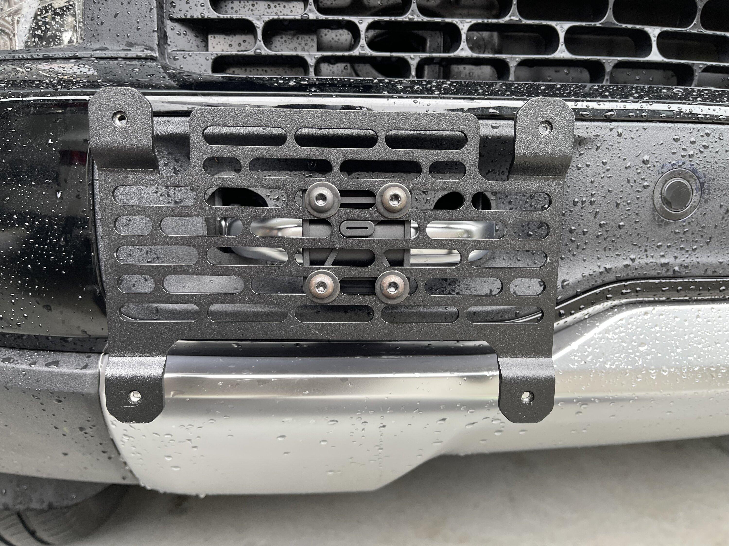 Rivian R1T R1S "Brutally honest" BuiltRight Industries License Plate Mount Review 6