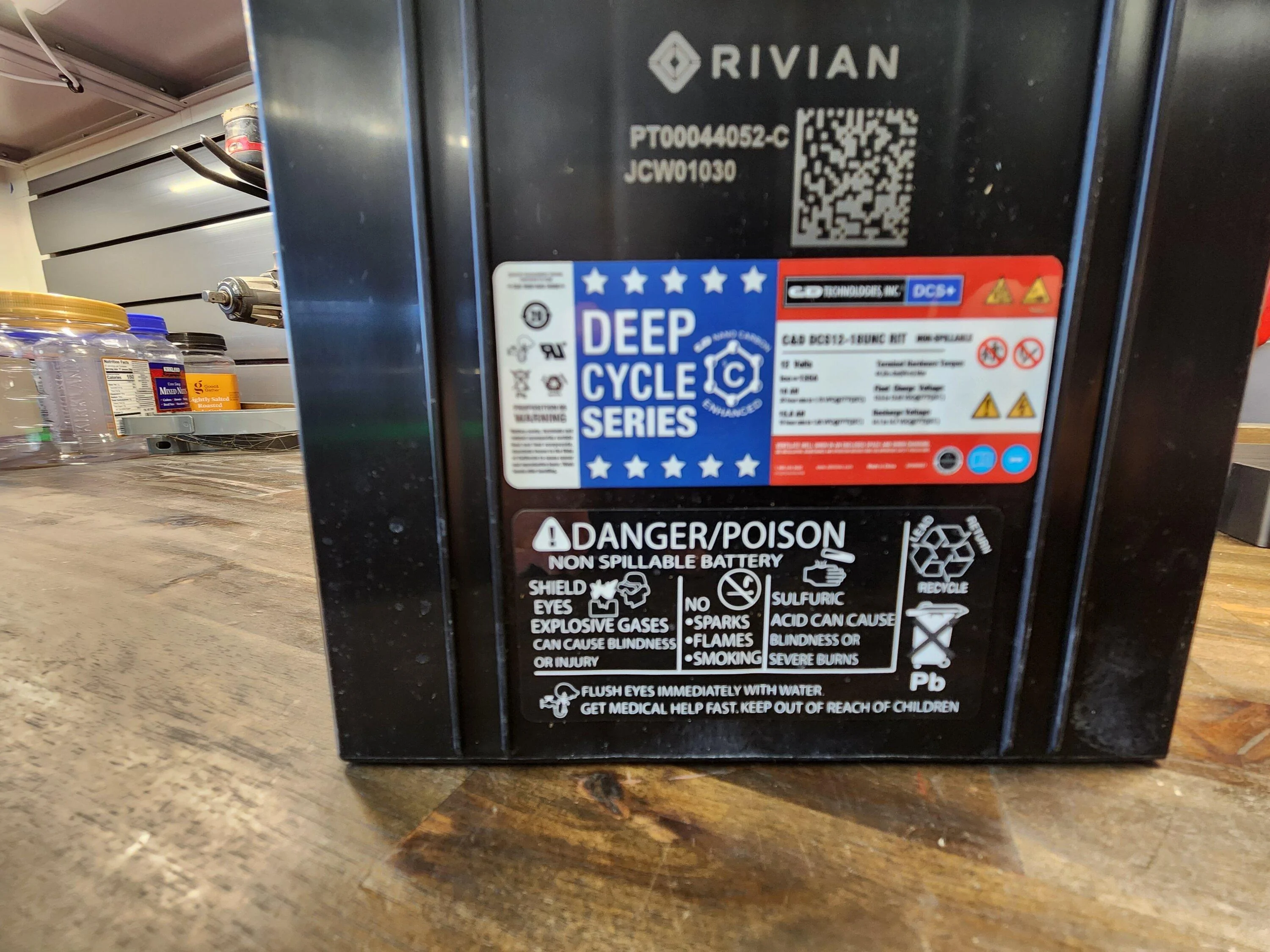 Rivian R1T R1S What I learned from my 12V battery swap 20230323_093211
