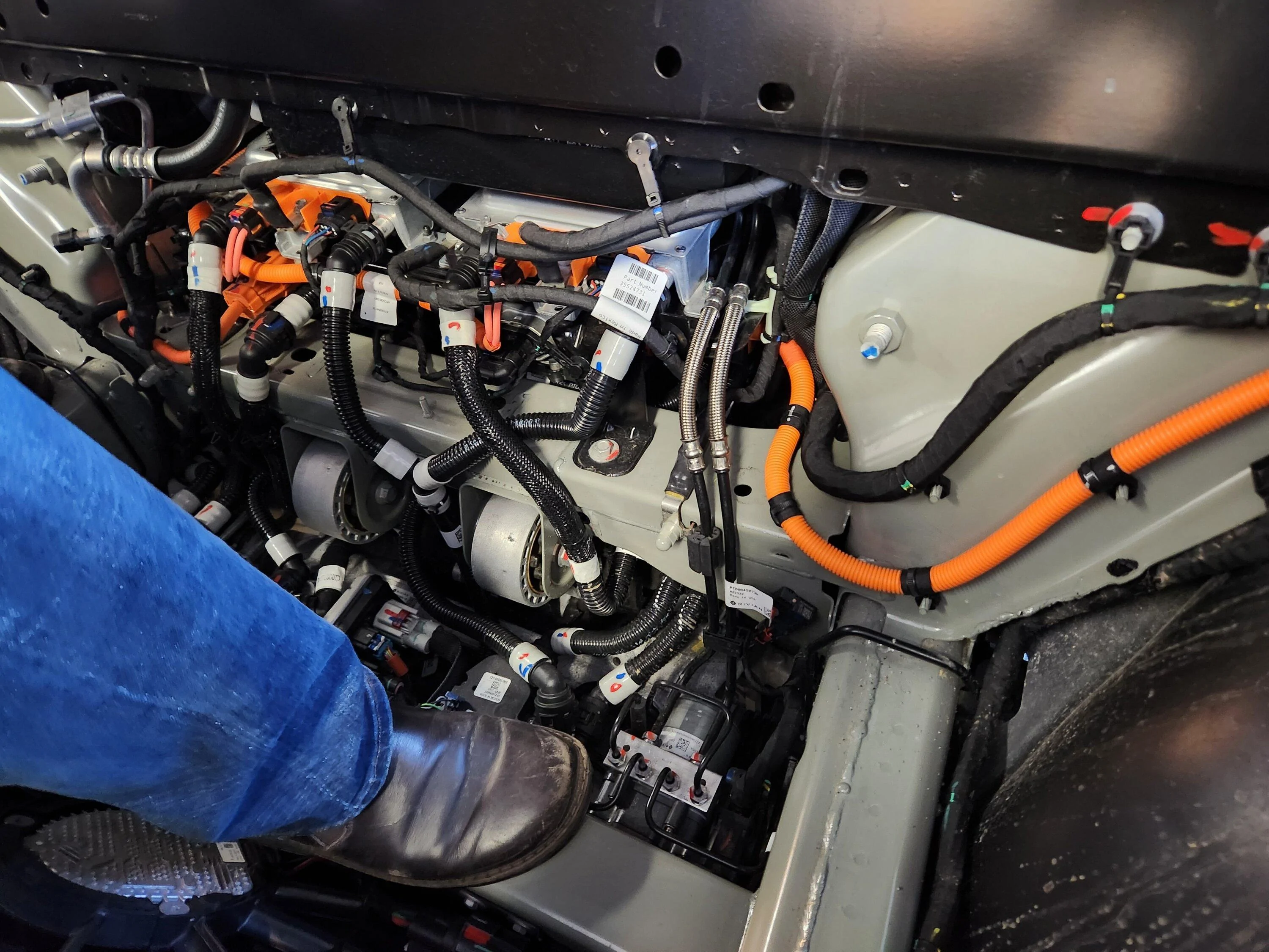 Rivian R1T R1S What I learned from my 12V battery swap 20230323_084110