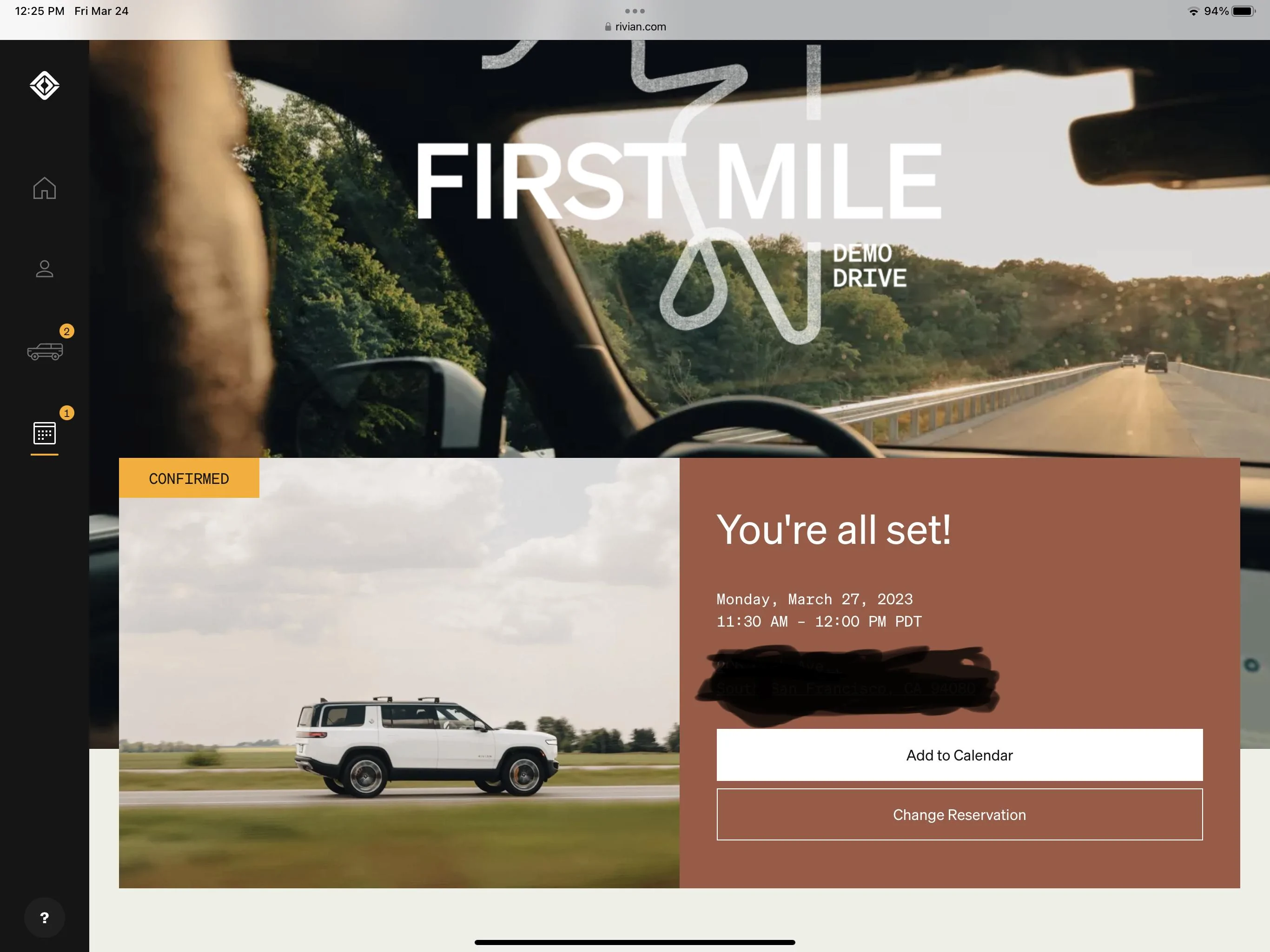 Rivian R1T R1S R1S Shop access live with lots of inventory! B07C3132-5DBE-42FE-80DD-F912C707DDA0