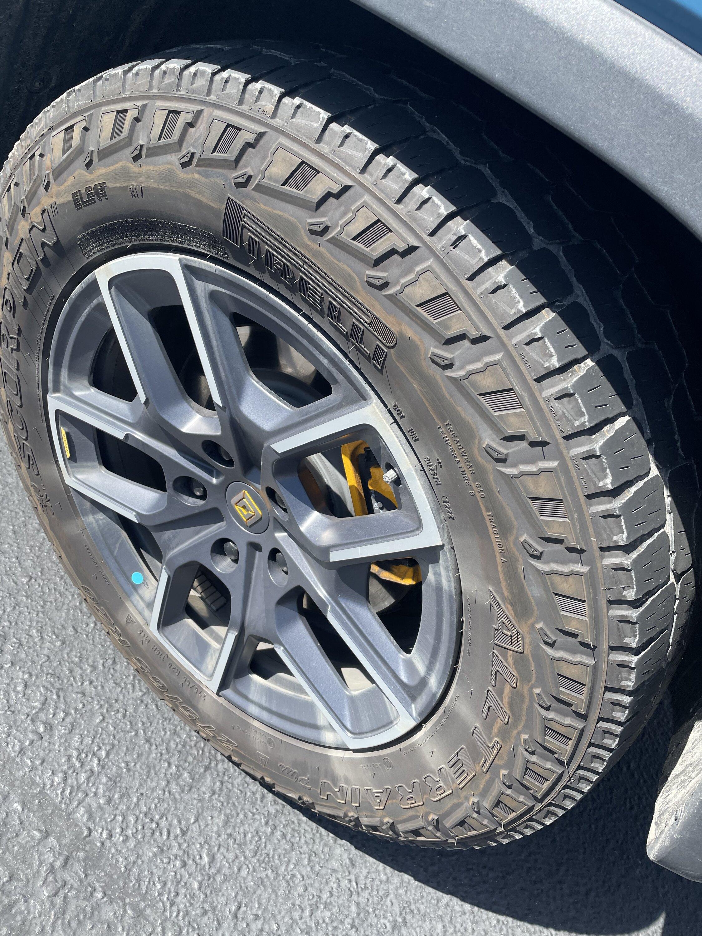 Rivian R1T R1S Tire wear condition at 15k miles, 10 months (photos) 0BB68D2A-8BD0-4C30-A11B-7391835E61B1