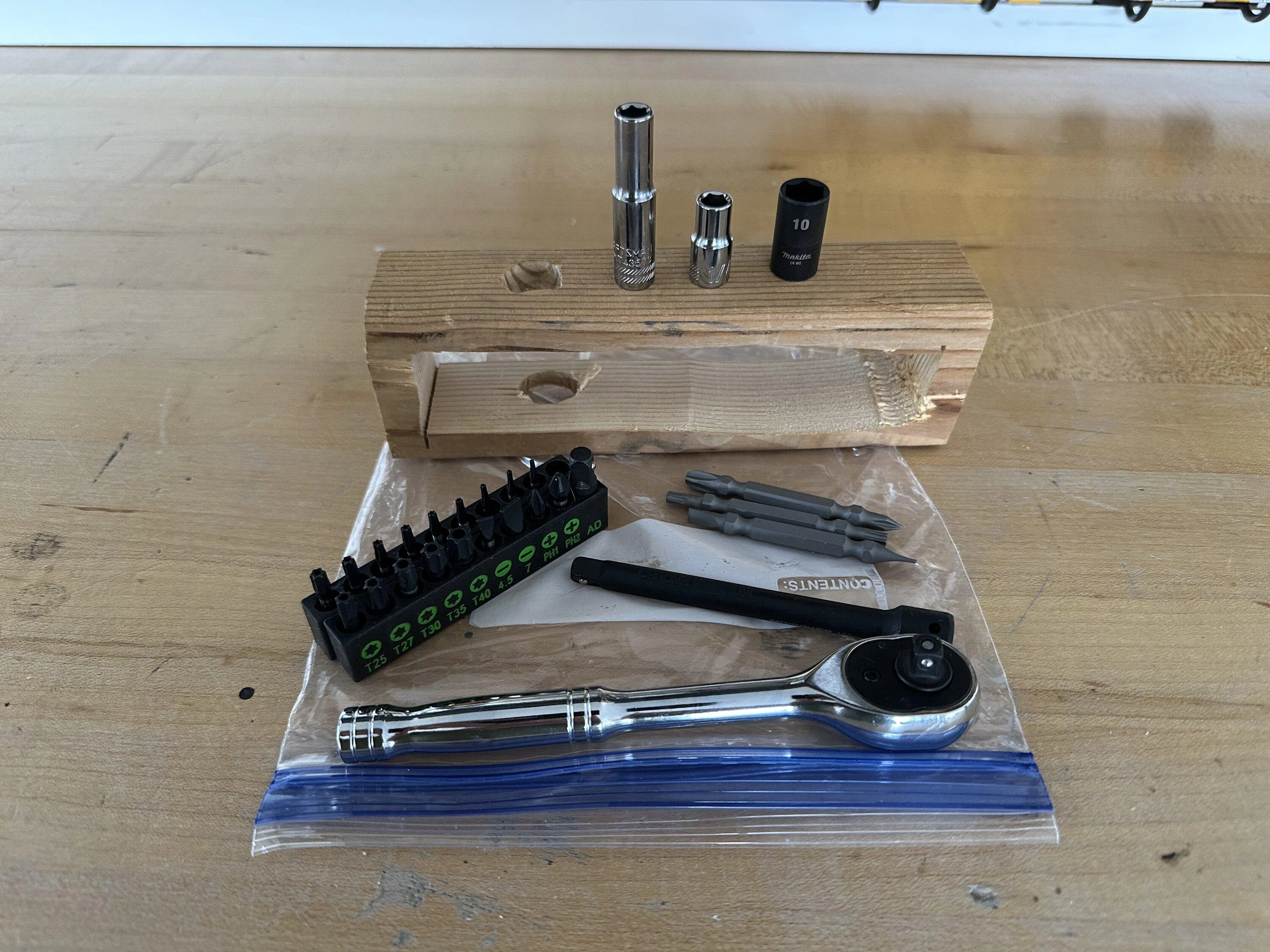 Rivian R1T R1S DIY solution for storing Torx 20/25 just in case -- in trailer hitch C7D8C148-AC2D-4F48-BA9D-E8F10BFE0A19