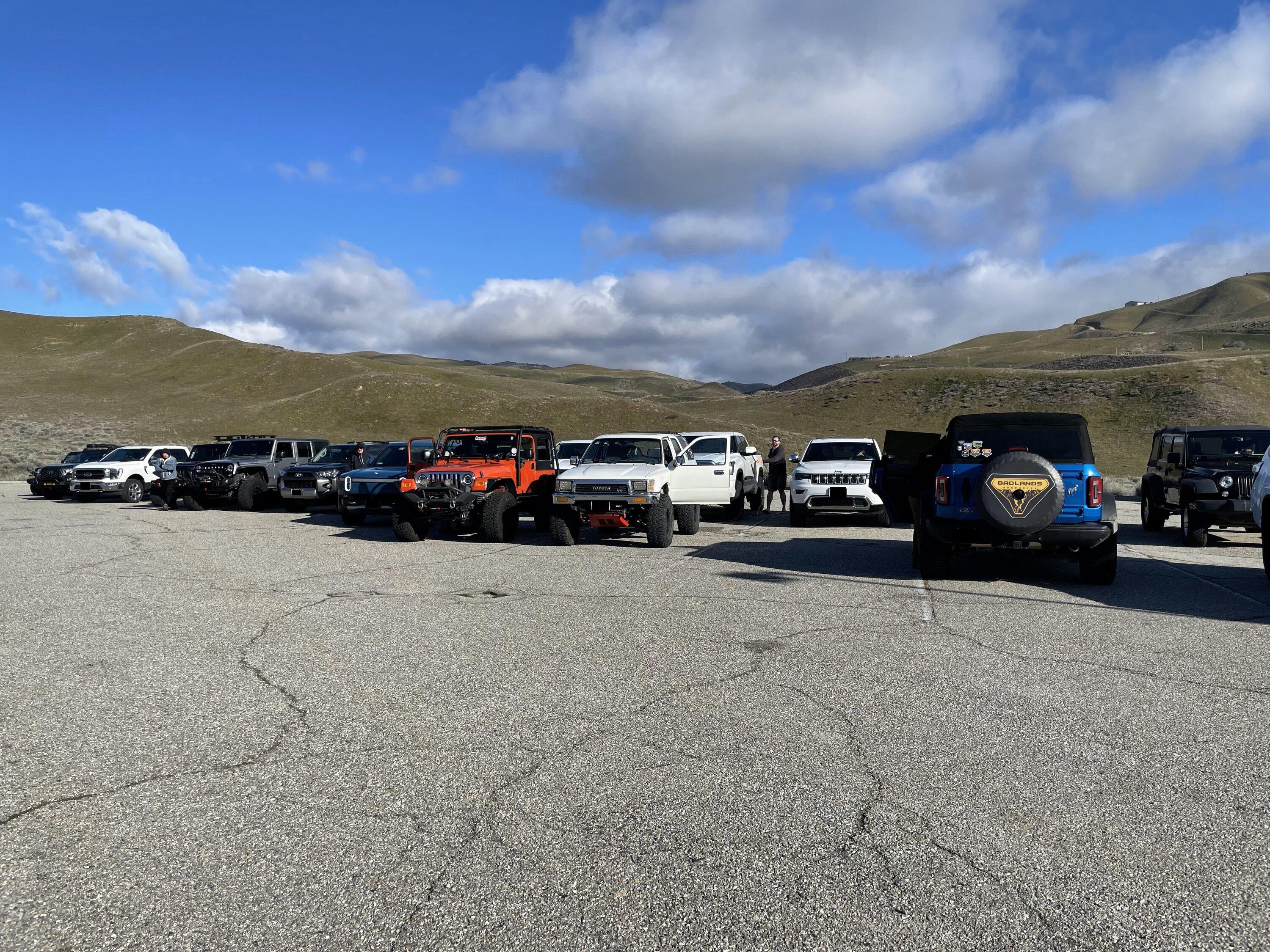 Rivian R1T R1S Took My R1T Off-roading at Hungry Valley OHV 1