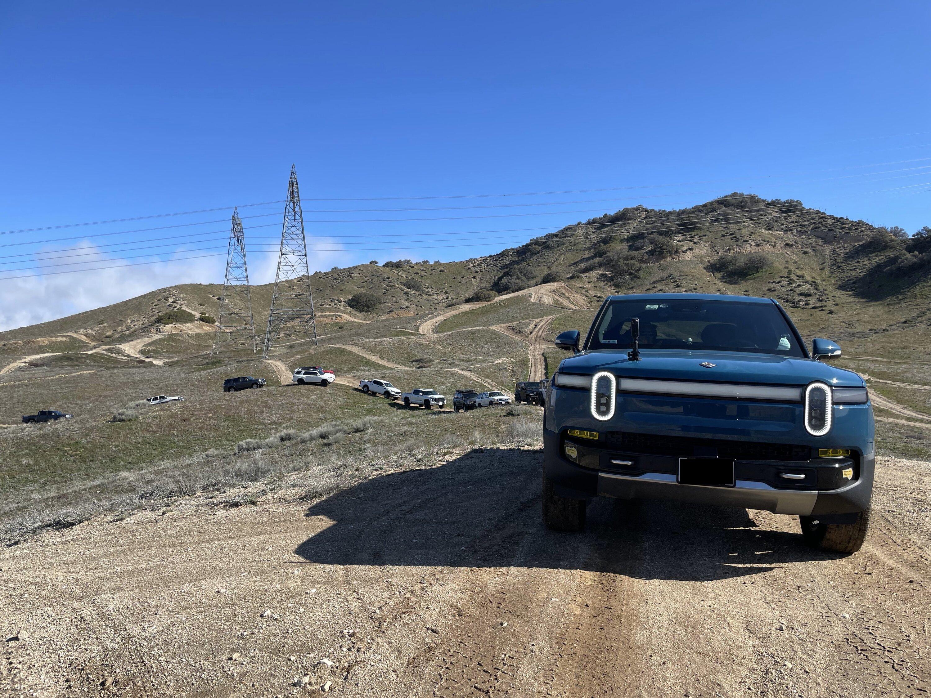 Rivian R1T R1S Took My R1T Off-roading at Hungry Valley OHV 3