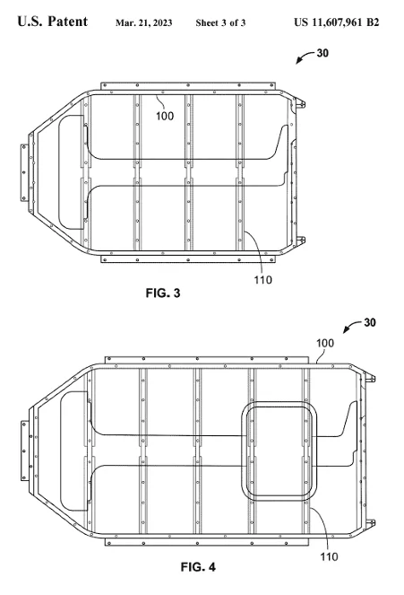 Rivian R1T R1S Does this Rivian patent demonstrate Max Pack module positioning? 1680017466345