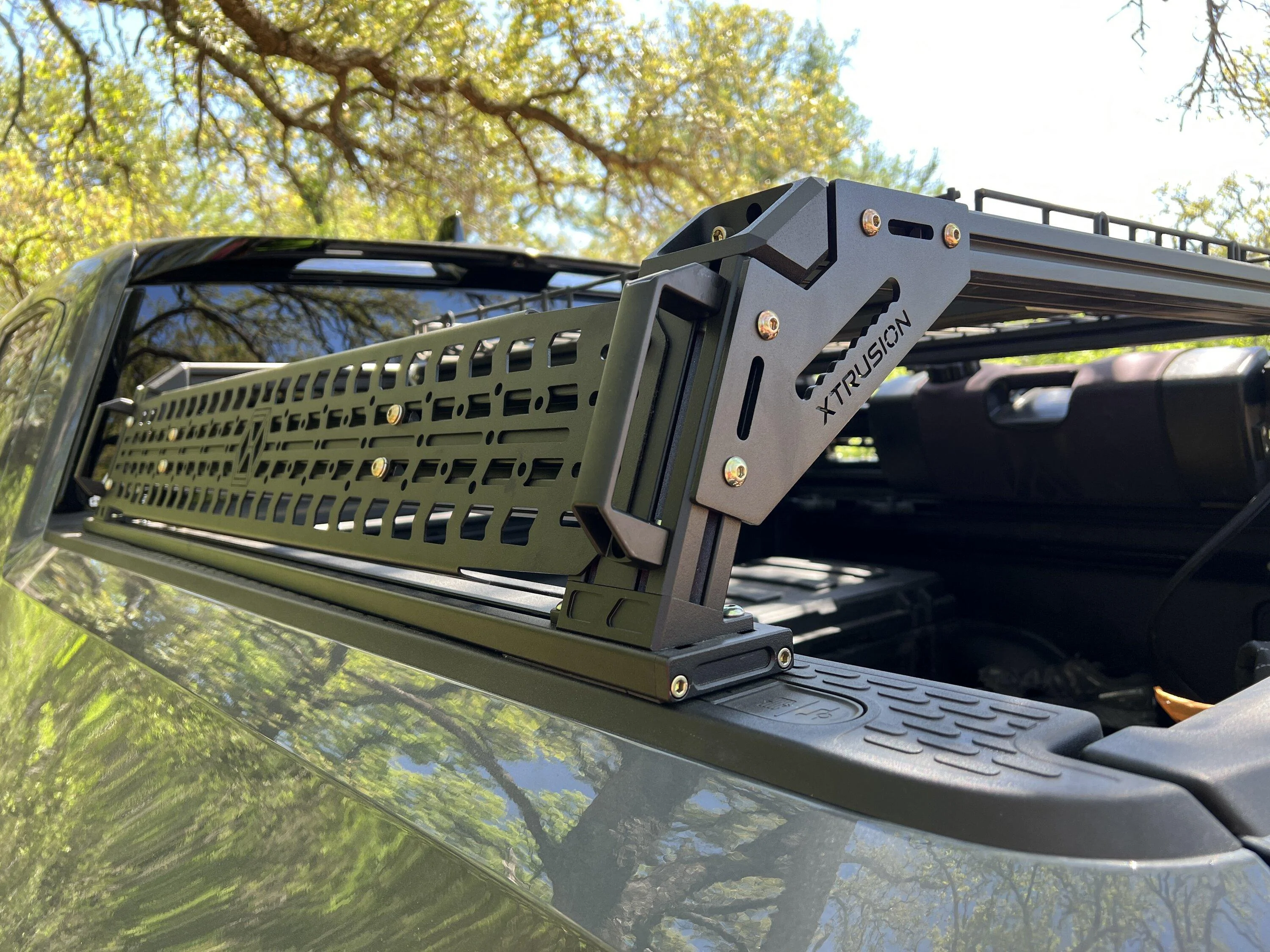 Rivian R1T R1S Bed Rack options from Xtrusion Overland IMG_2249