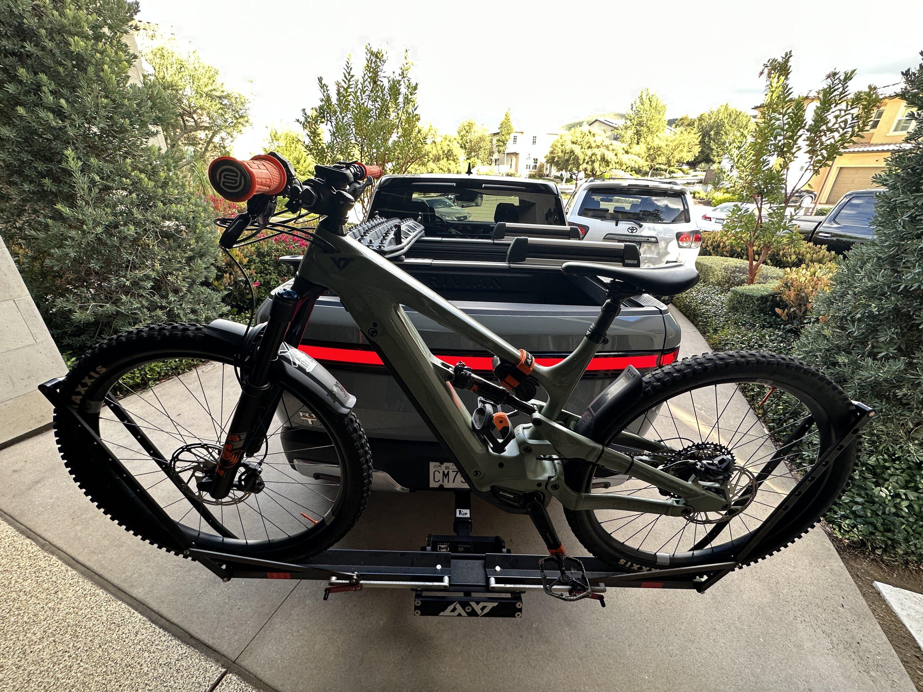 Rivian R1T R1S Bed mounted vs hitch mounted bike rack? 2AA8D590-33A9-4013-A5CF-A68C0CF8D32A