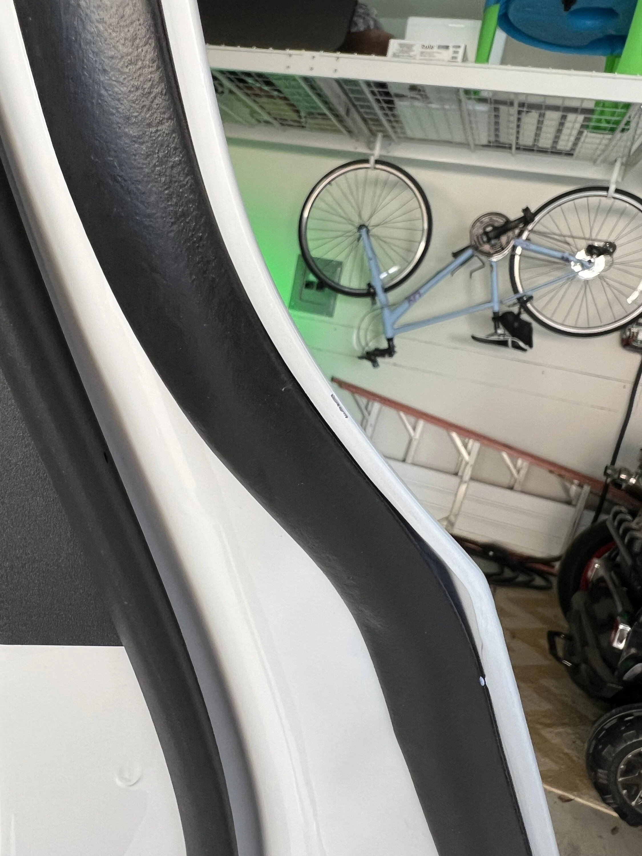 Rivian R1T R1S In what world are these types of paint issues acceptable on new R1S? IMG_4713