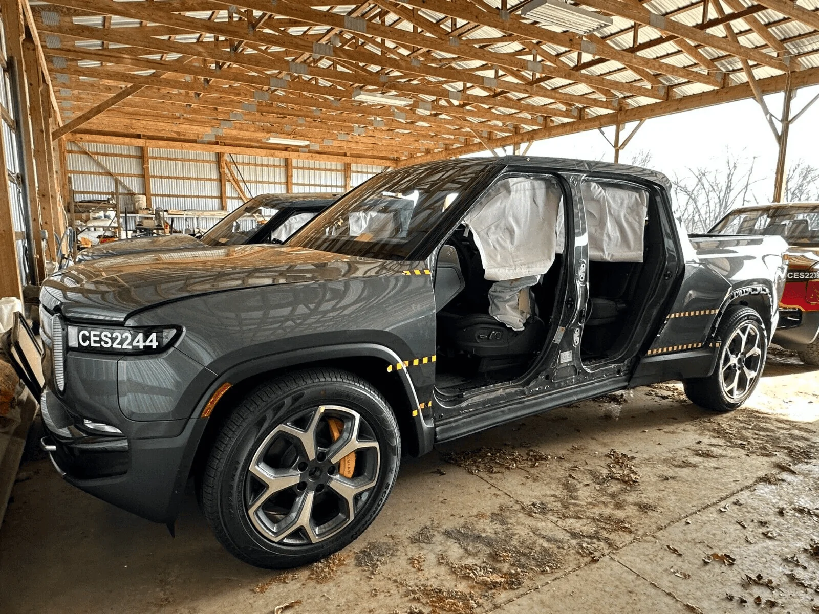 Rivian R1T R1S IIHS-crashed Rivians on Ebay 1680356371609