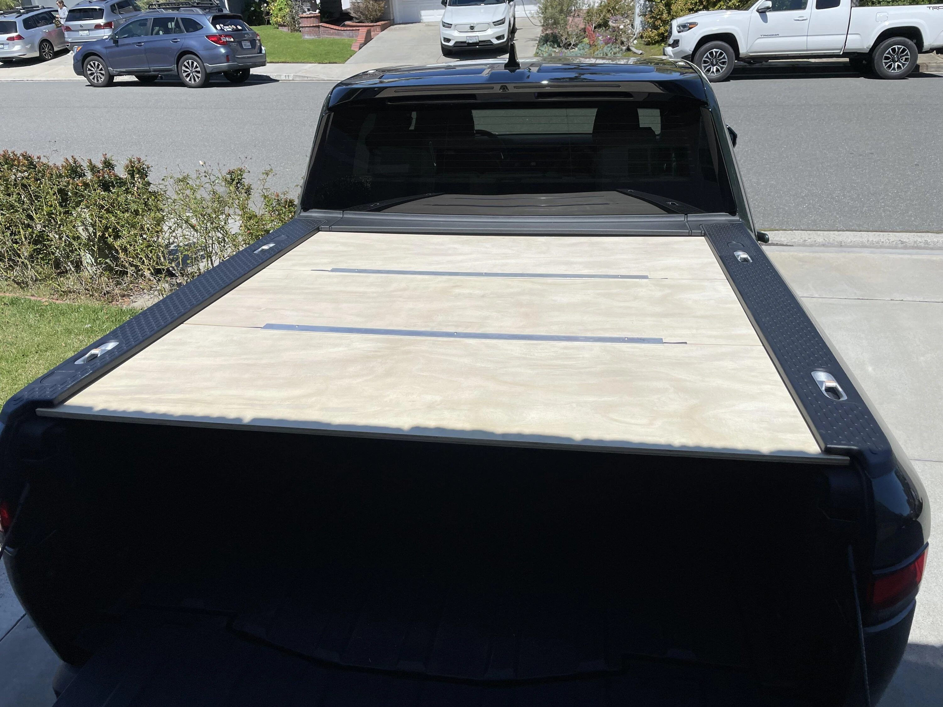 Rivian R1T R1S Another DIY tonneau cover C61D3539-CC52-4C36-B0A4-958143A85C1B